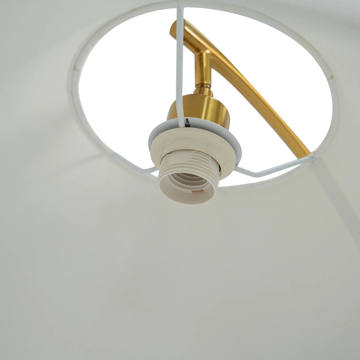Remi Floor Lamp - Black/Brass