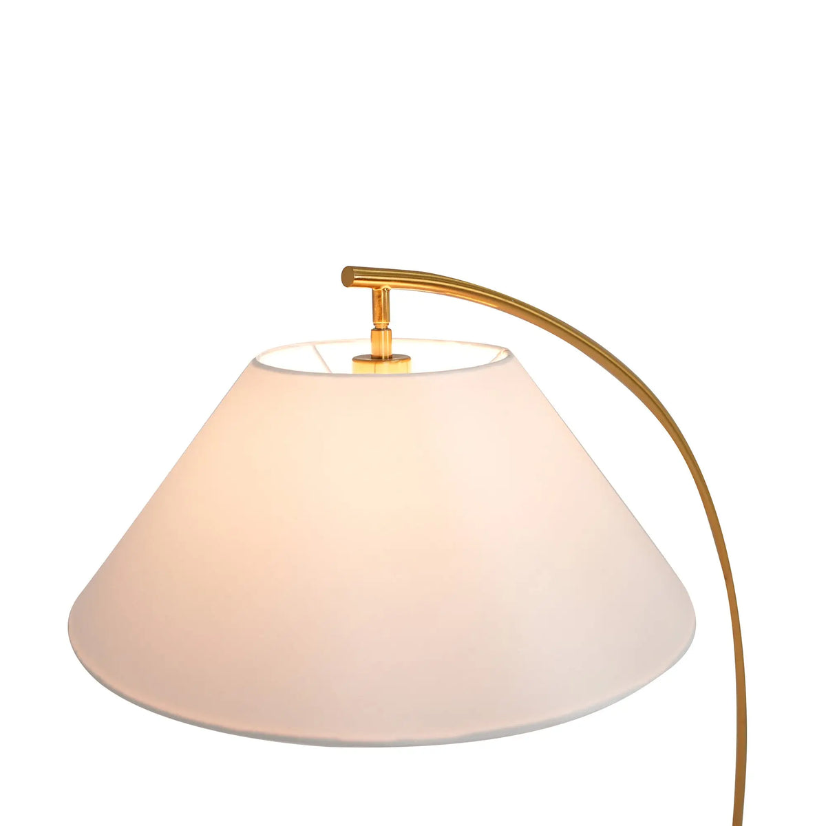 Remi Floor Lamp - Black/Brass