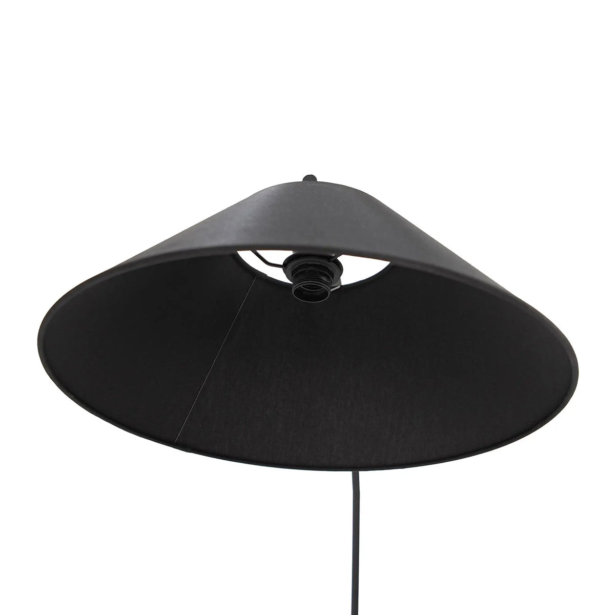 Remi Floor Lamp - Black/Brass