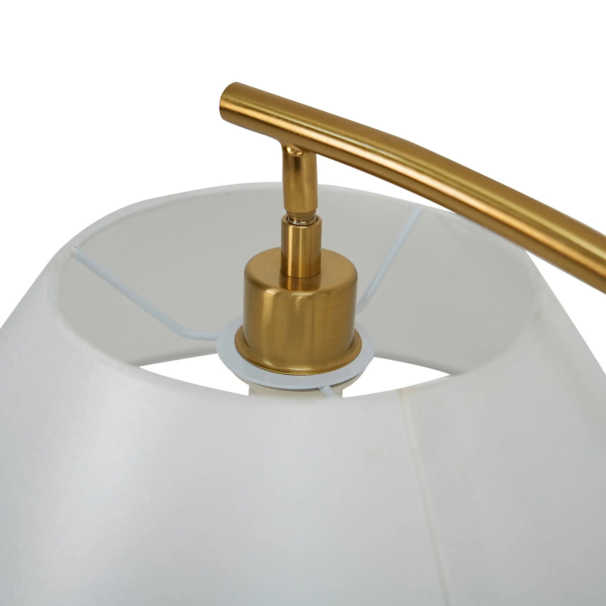 Remi Floor Lamp - Black/Brass