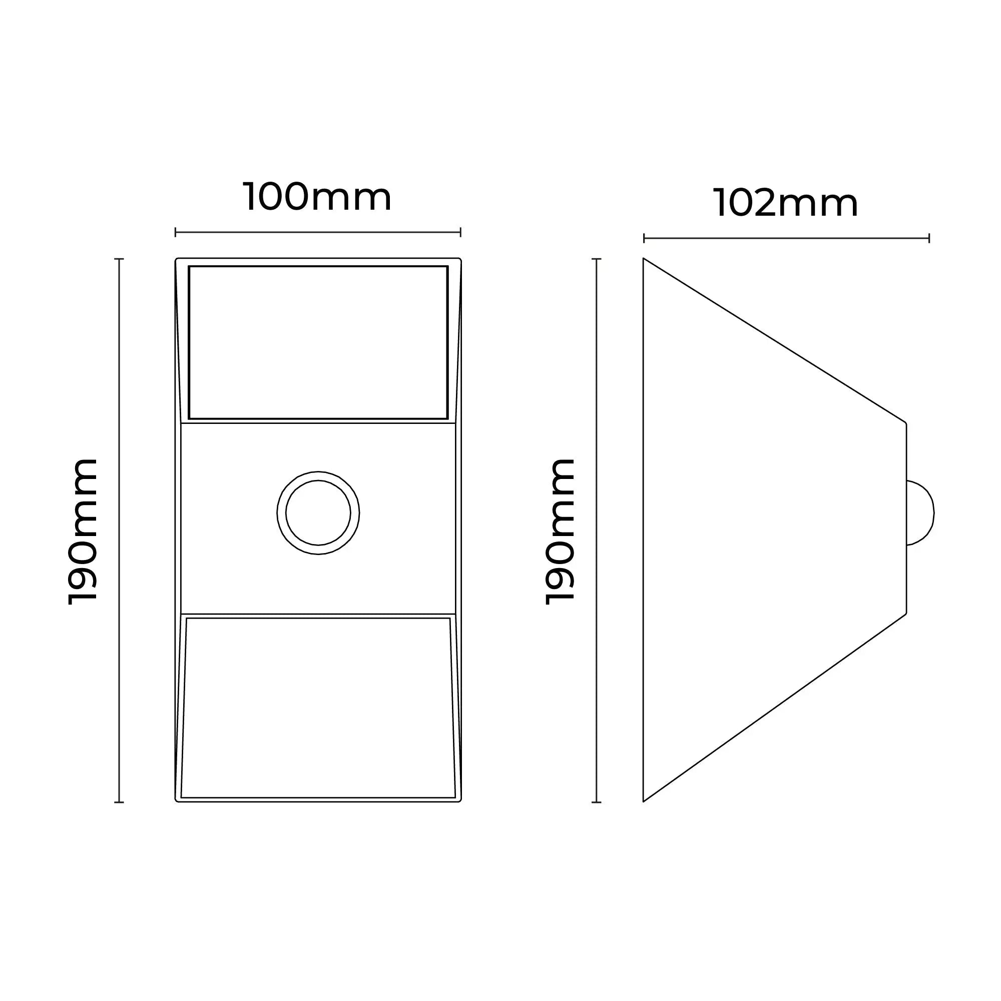 Lexi Lighting Velto Solar Led Outdoor Wall Light with Pir Sensor