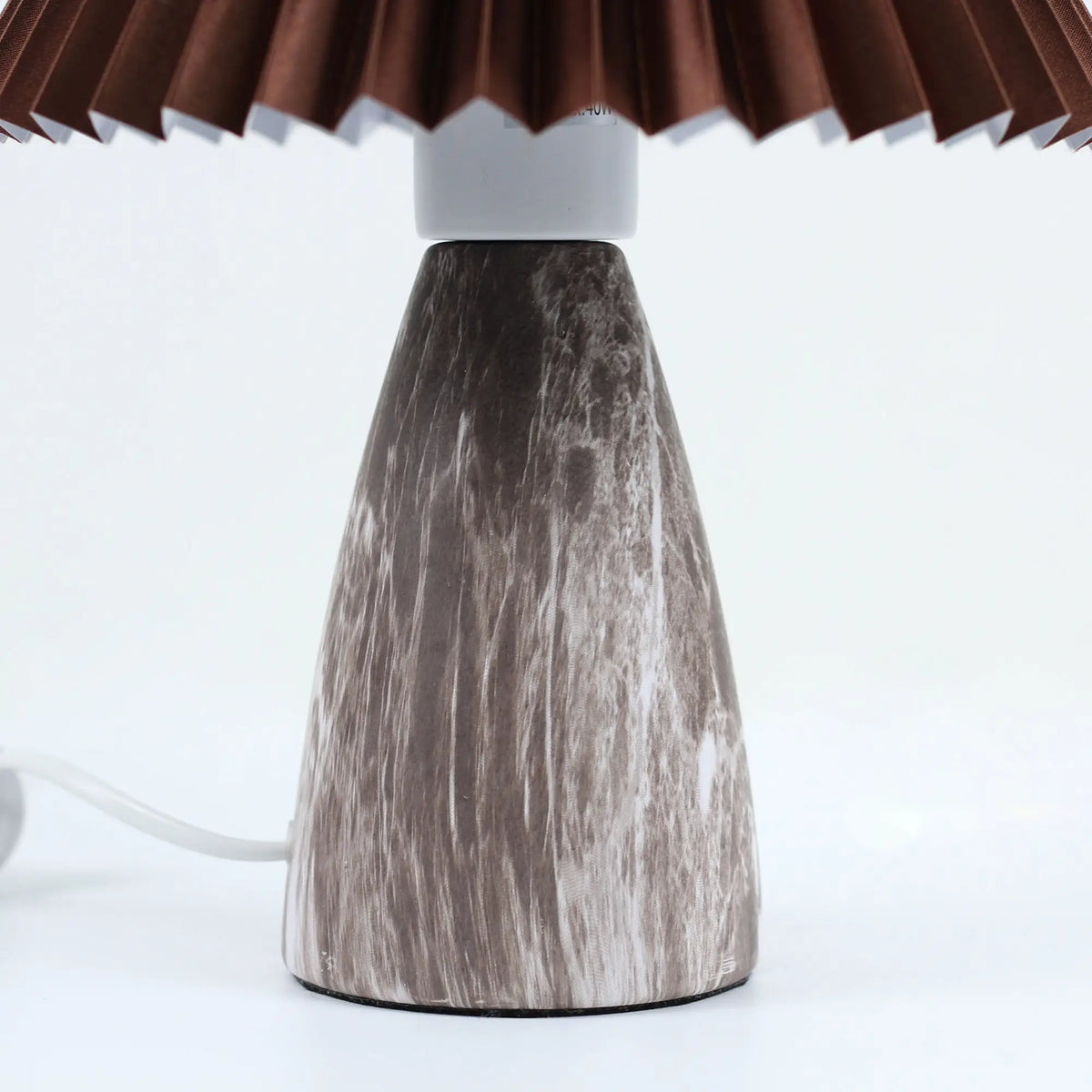 Navia Table Lamp - Grey/Brown
