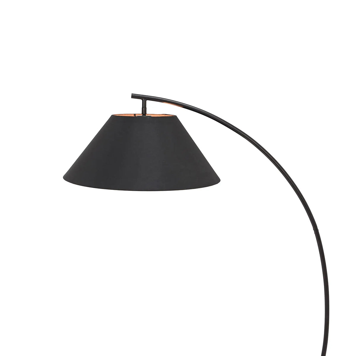 Remi Floor Lamp - Black/Brass