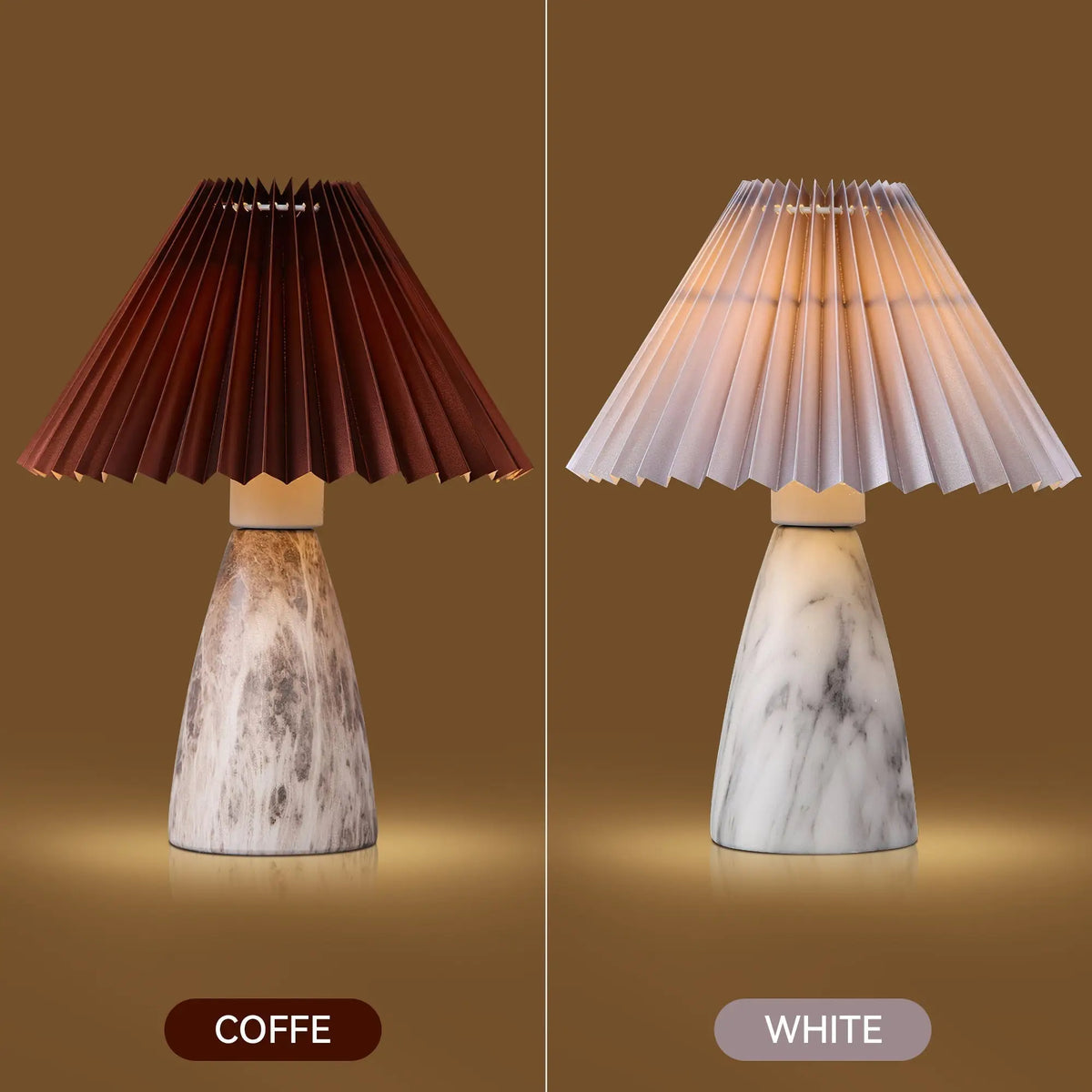 Navia Table Lamp - Grey/Brown