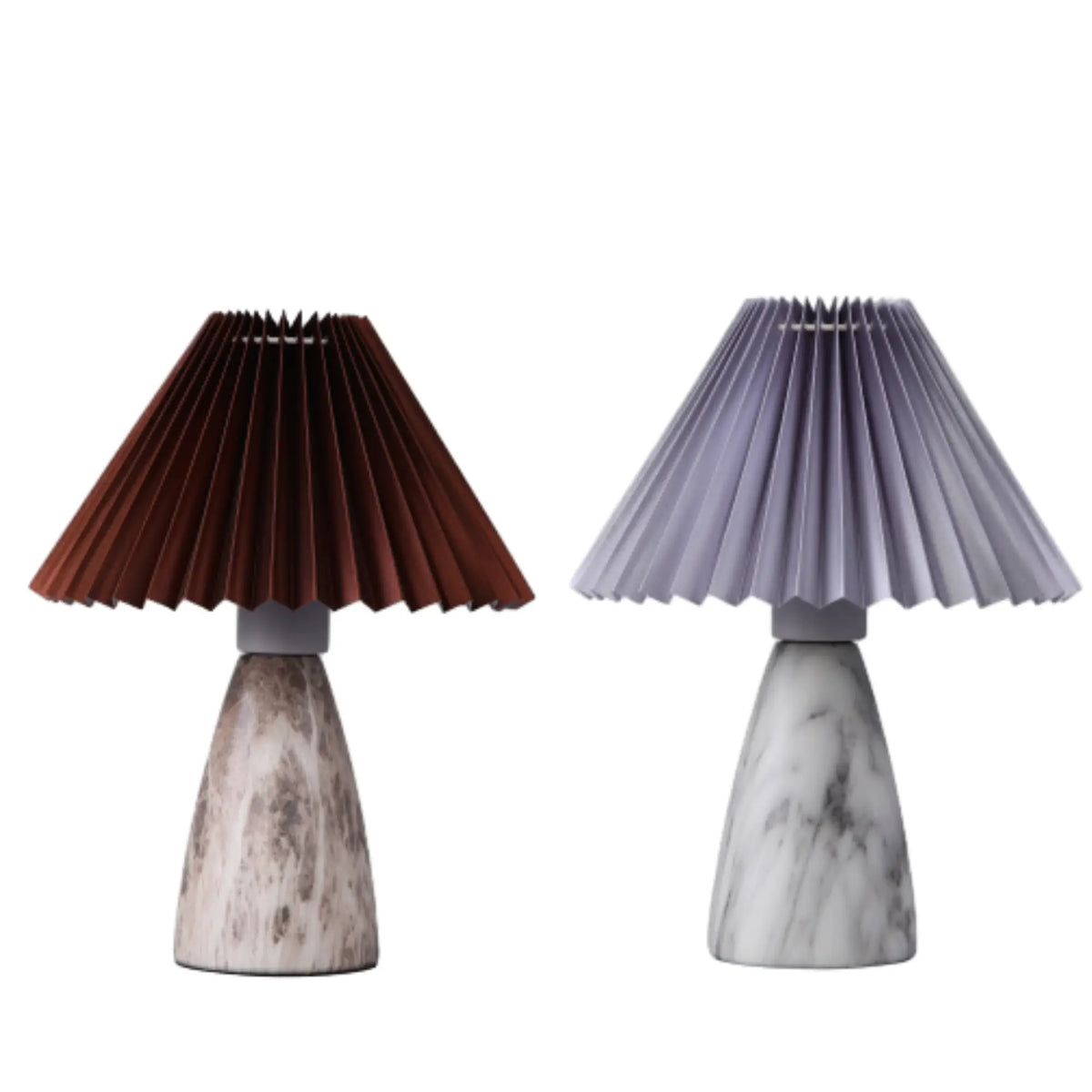 Navia Table Lamp - Grey/Brown