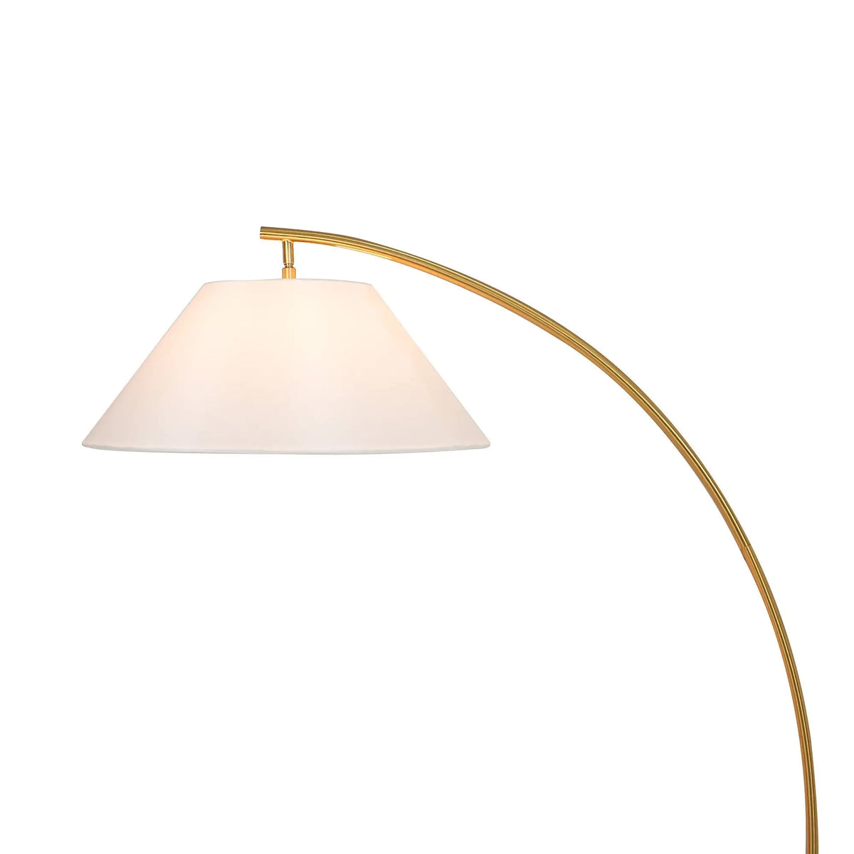 Remi Floor Lamp - Black/Brass