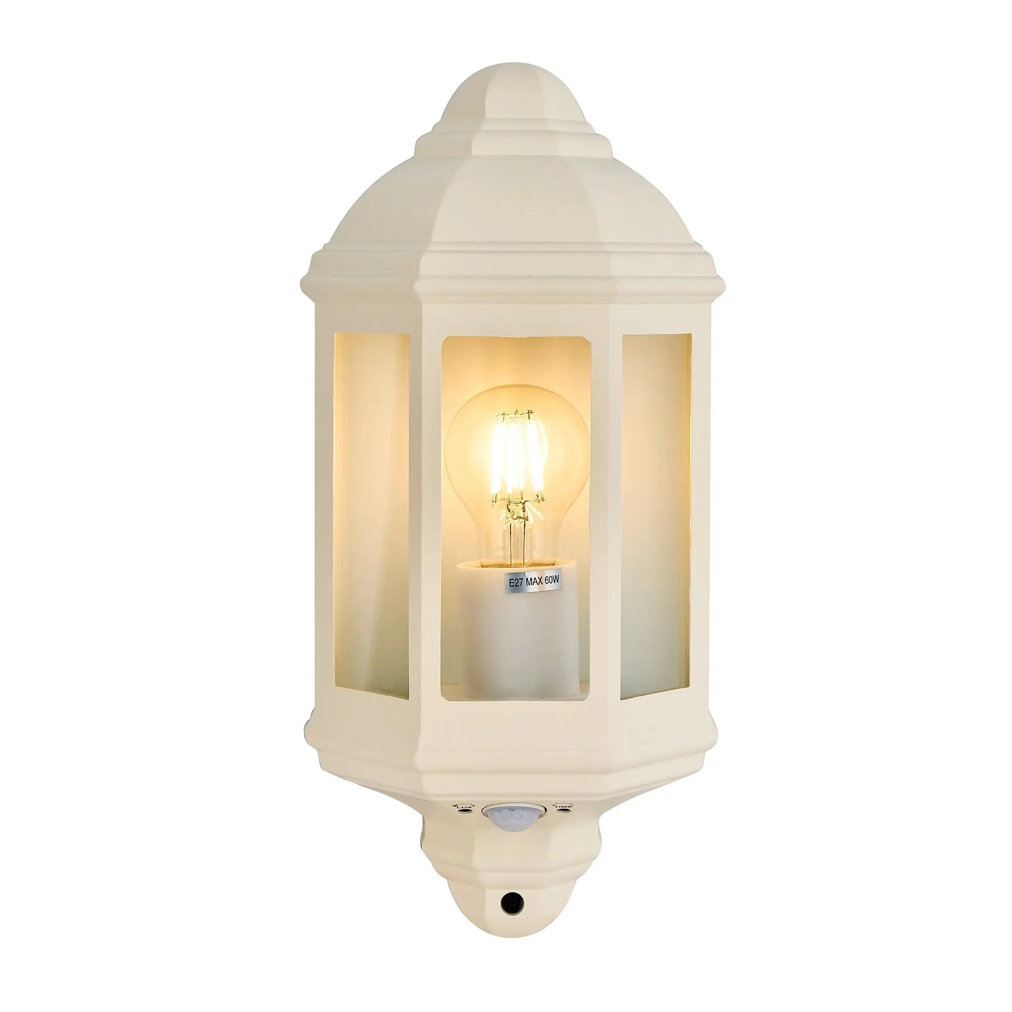 Lexi Lighting Avara Outdoor Wall Sconce With Sensor - Beige