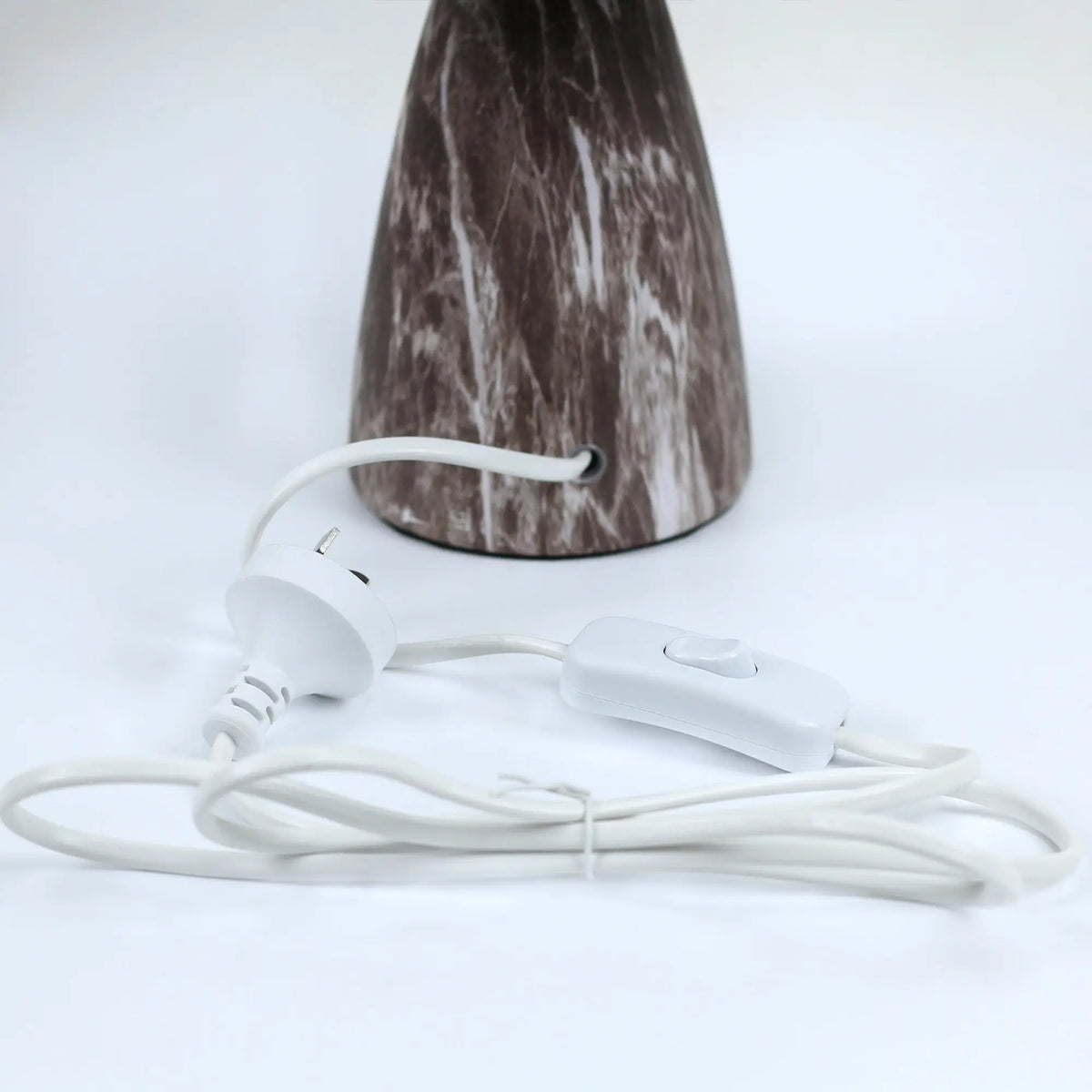 Navia Table Lamp - Grey/Brown