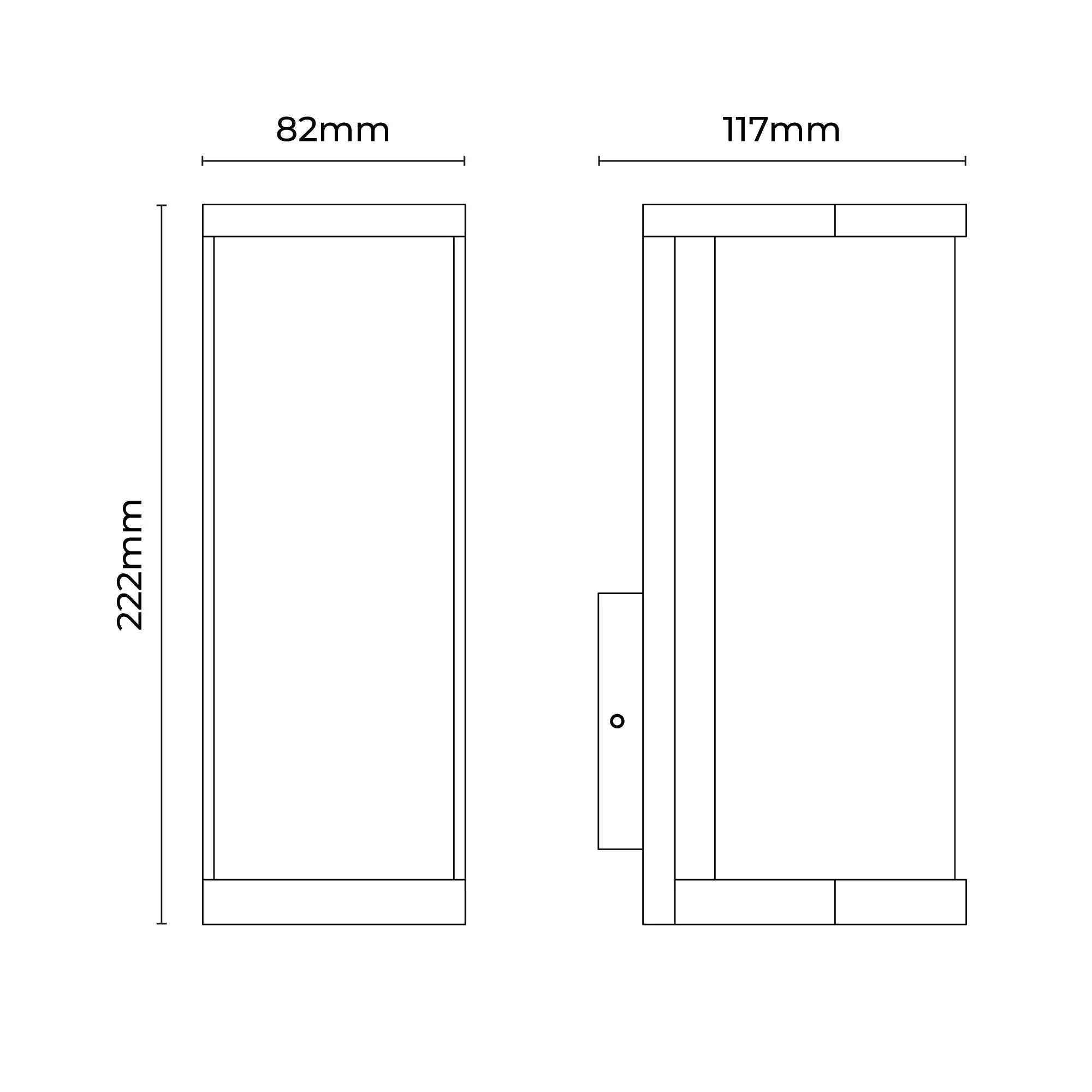 Lexi Lighting Arlo Outdoor Wall Light Ip65 Fixture