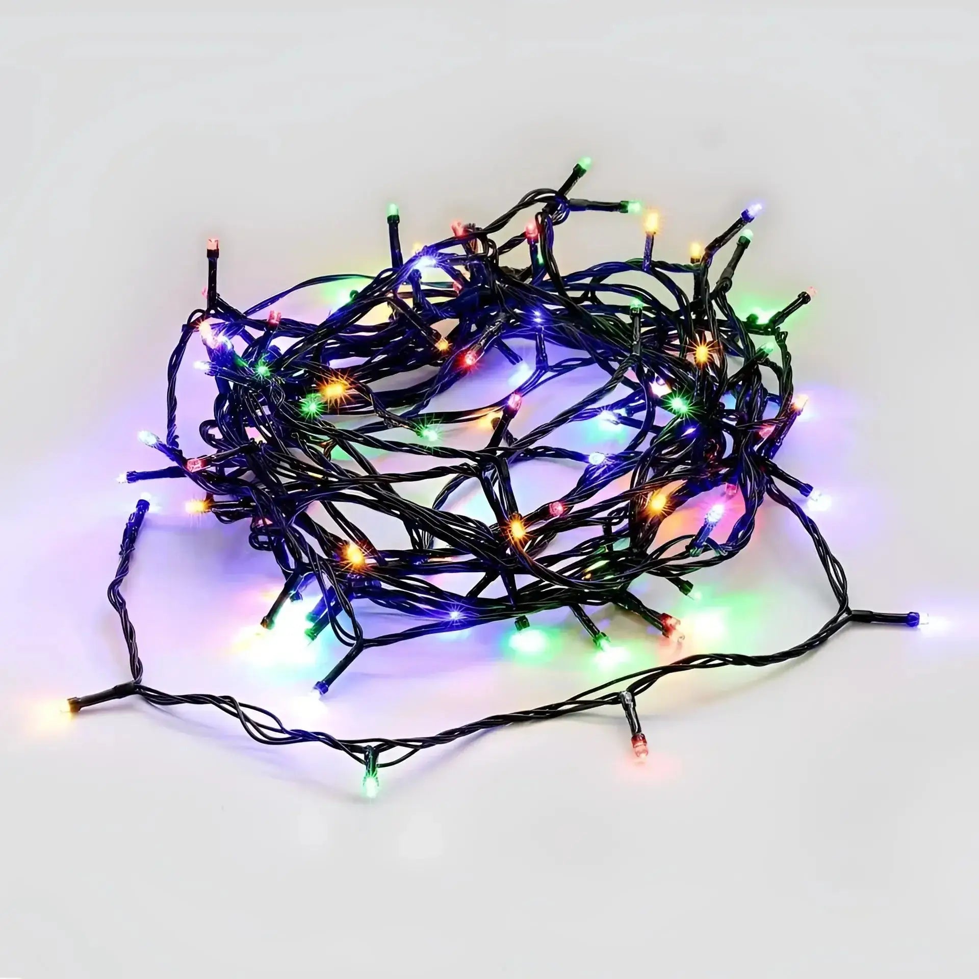 Lexi Lighting 8M 100 LED Colour Changing Connectable Fairy Lights – Multicolour