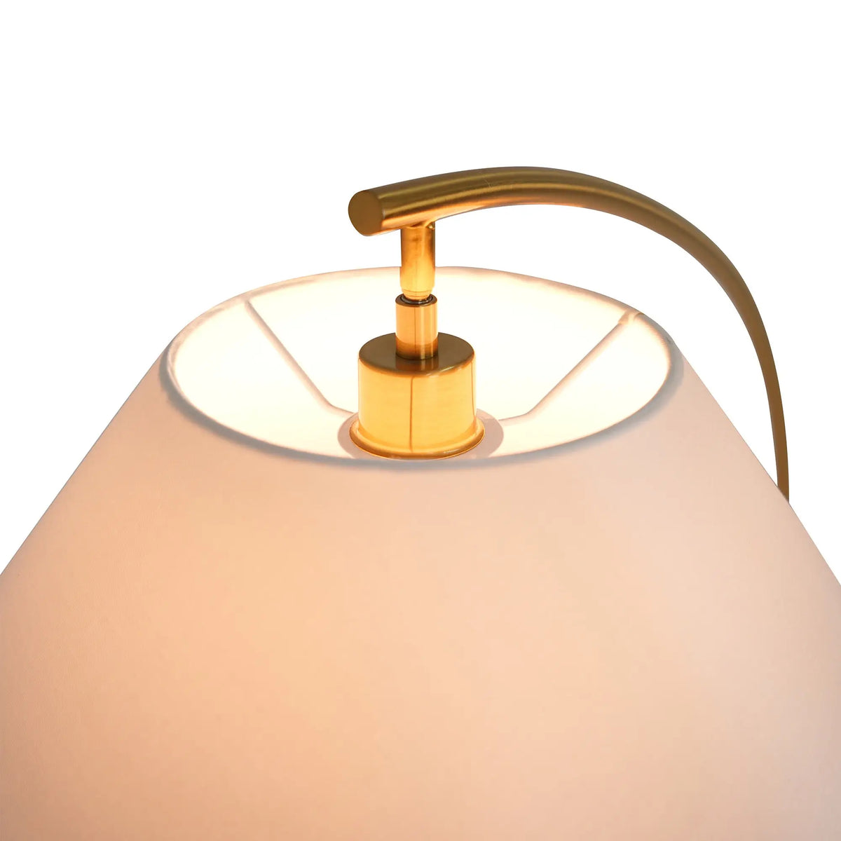Remi Floor Lamp - Black/Brass