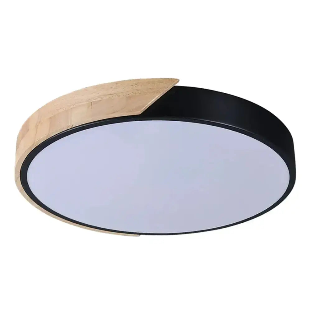 Lexi Lighting Celestia Modern Timber Led Oyster Light