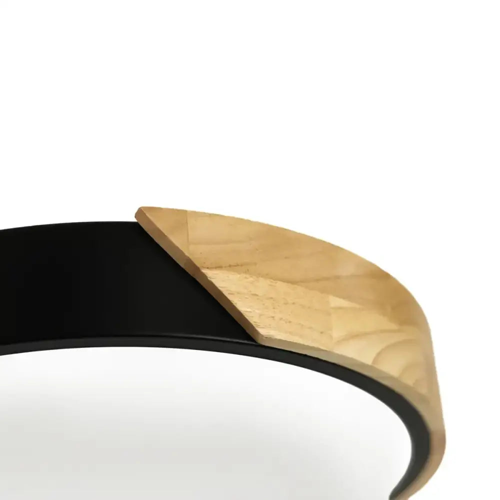 Lexi Lighting Celestia Modern Timber Led Oyster Light