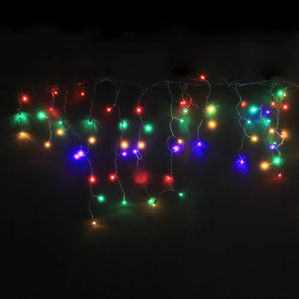 Lexi Lighting Curtain&Icicle Light Warmwhite 240 LED Icicle Light - 4 Colour Options