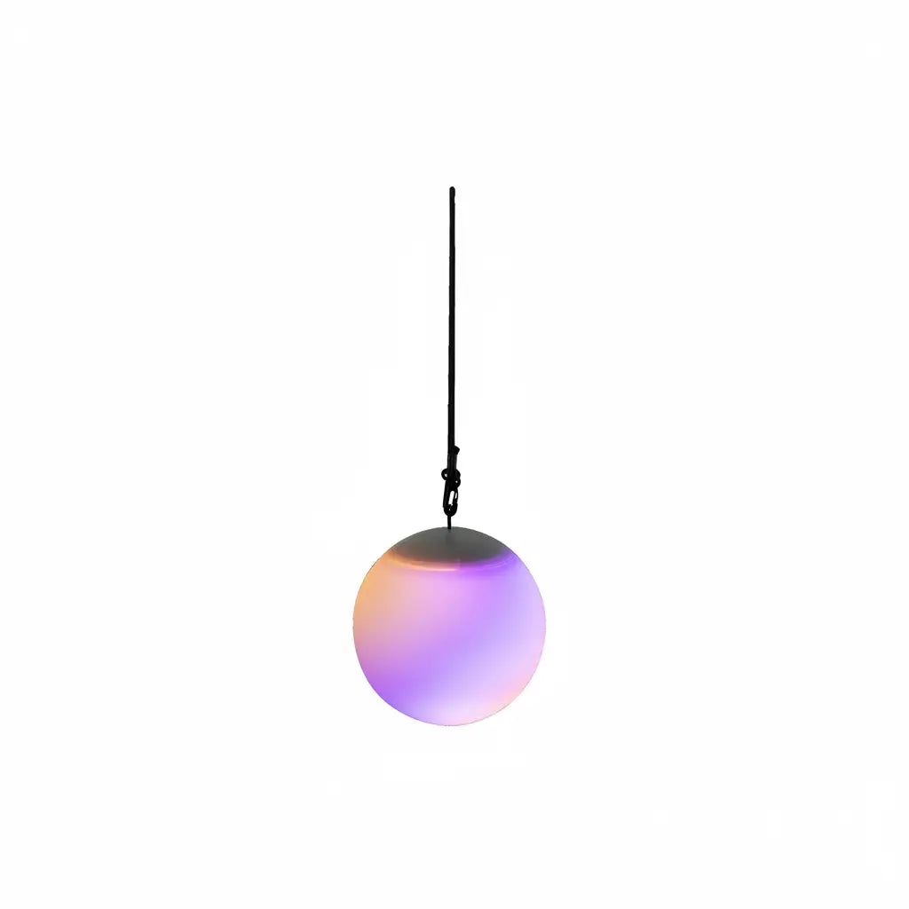 Lexi LED Hanging 20cm Mood Ball Solar + DC Power