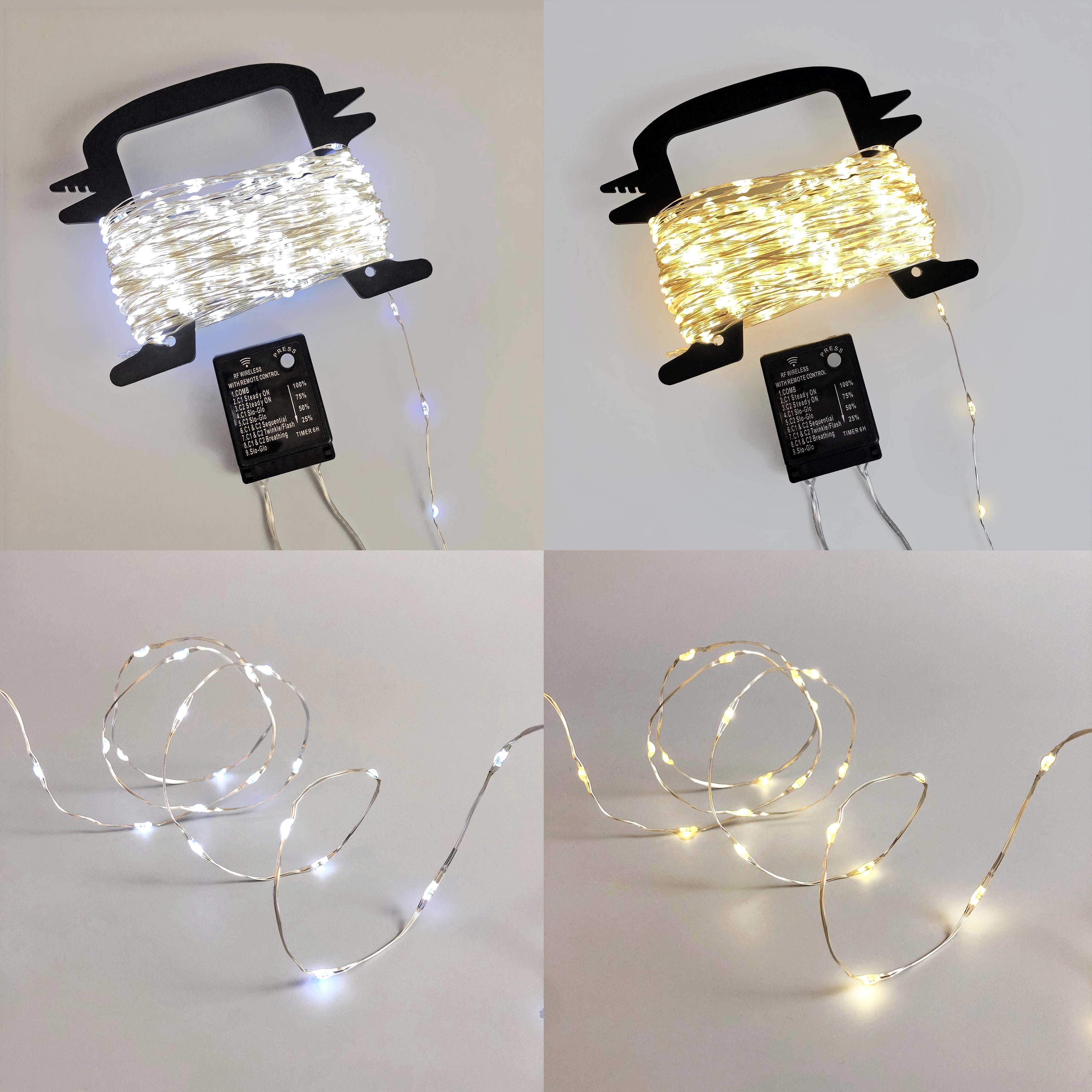 Lexi Lighting Micro Fairy Lights 1000 Dual Colour Micro LED String Light