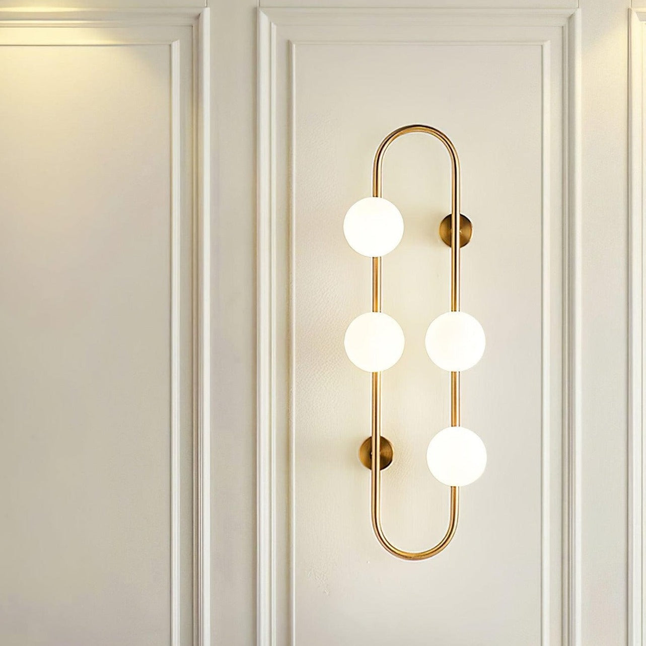 Lighting Creations Wall Light Bach Large Brass Wall Light BACHBR