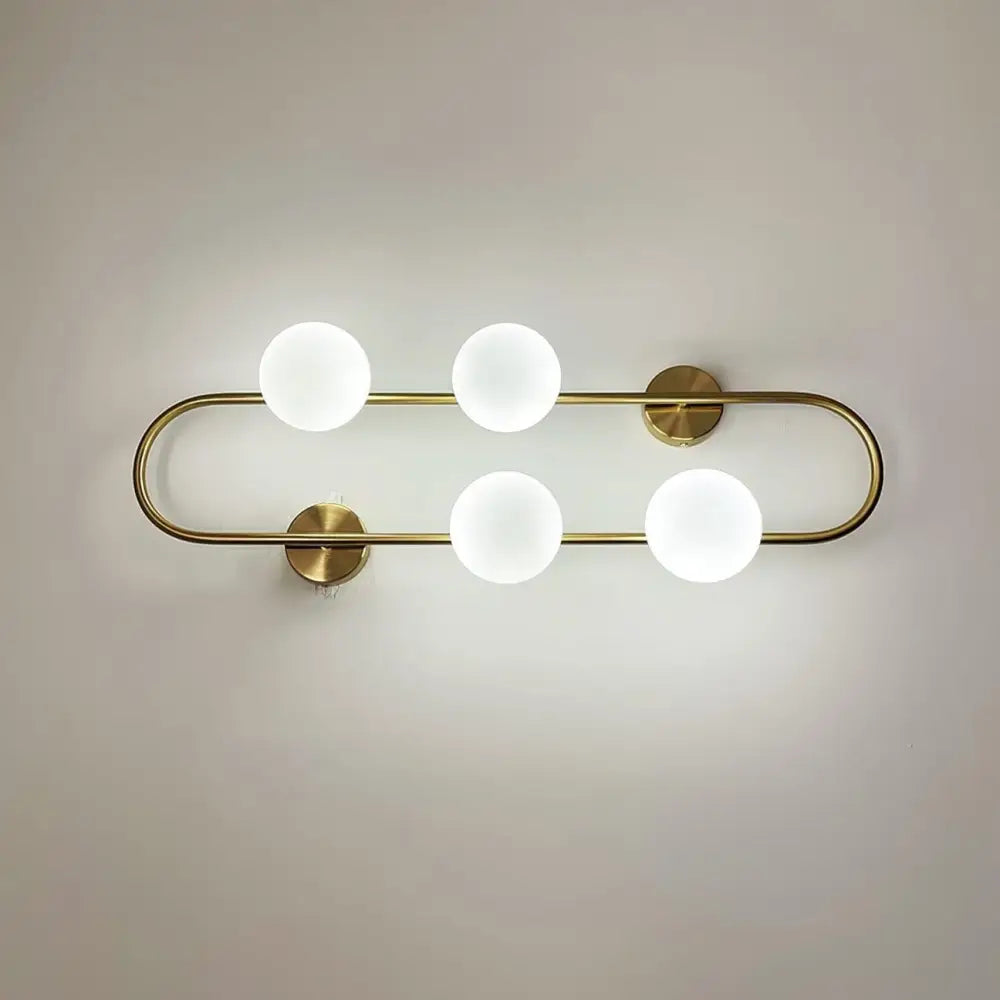 Lighting Creations Wall Light Bach Large Brass Wall Light BACHBR