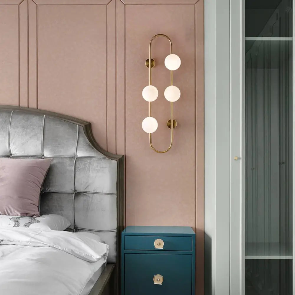 Lighting Creations Wall Light Bach Large Brass Wall Light BACHBR