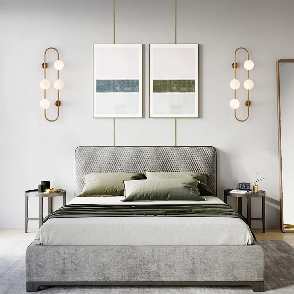 Lighting Creations Wall Light Bach Large Brass Wall Light BACHBR