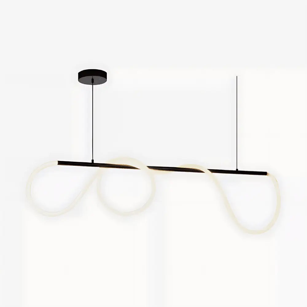 Green Earth Lighting Australia Pendant Light LINEAR FLEX 1800 90W Squiggle LED Pendant