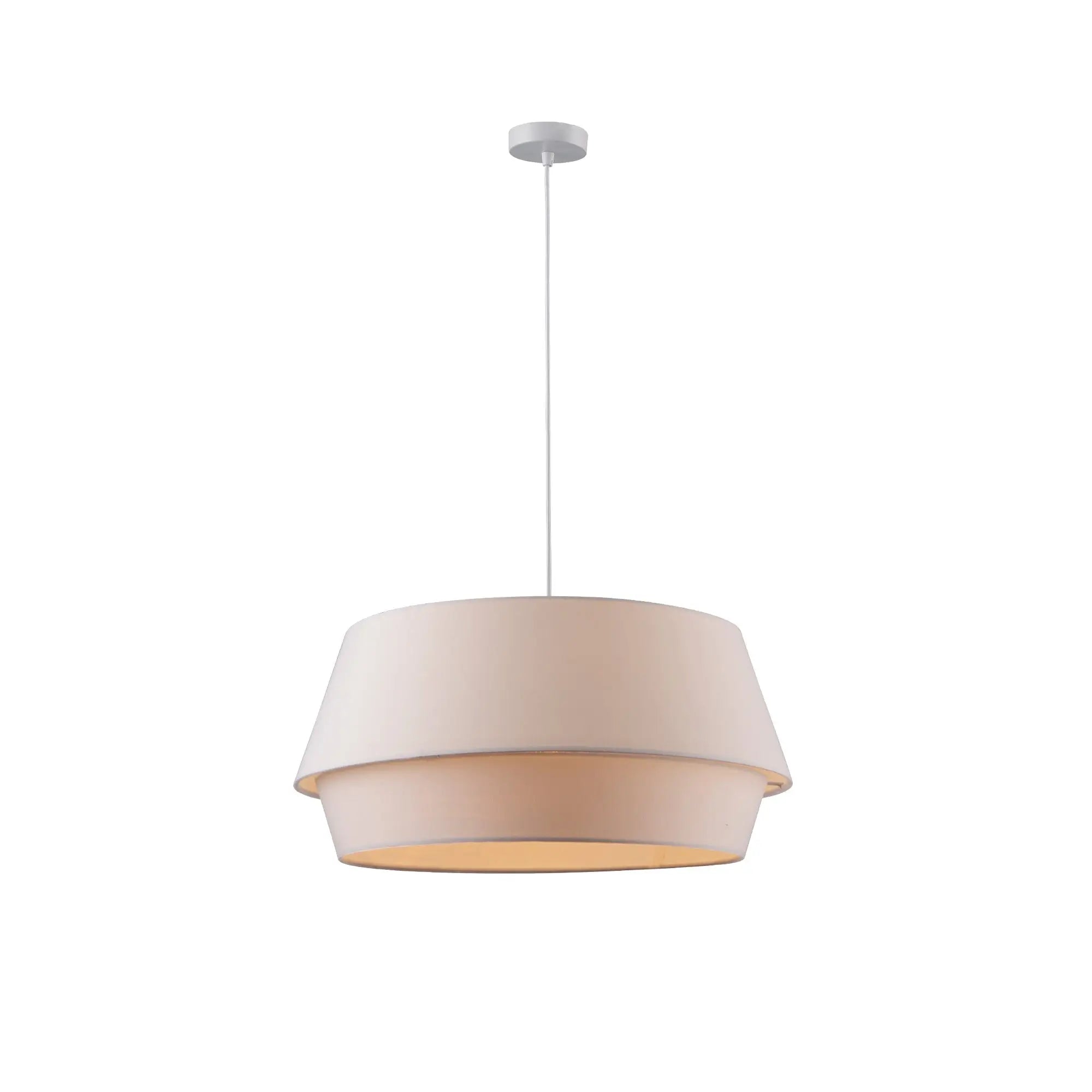 Elisa Linen Colour Single Pendant Light