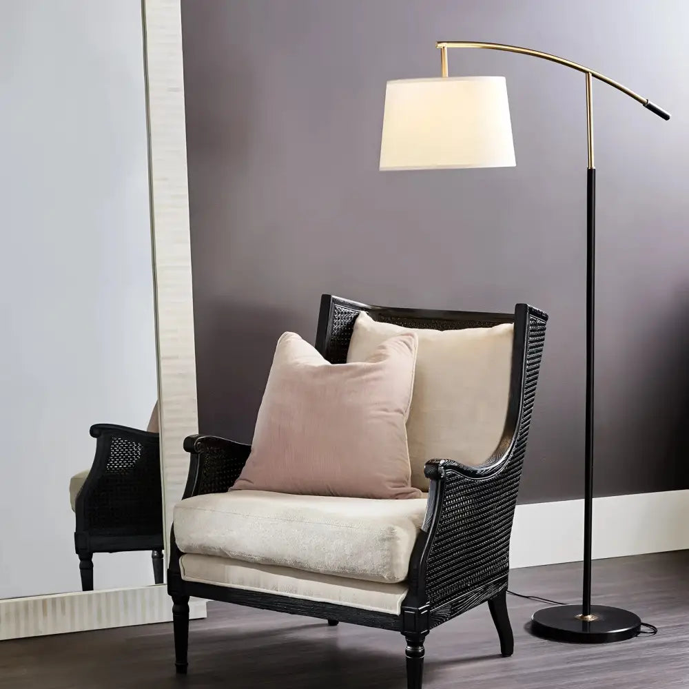 CAFE LIGHTING & LIVING Lighting Linz Marble Floor Lamp B12349