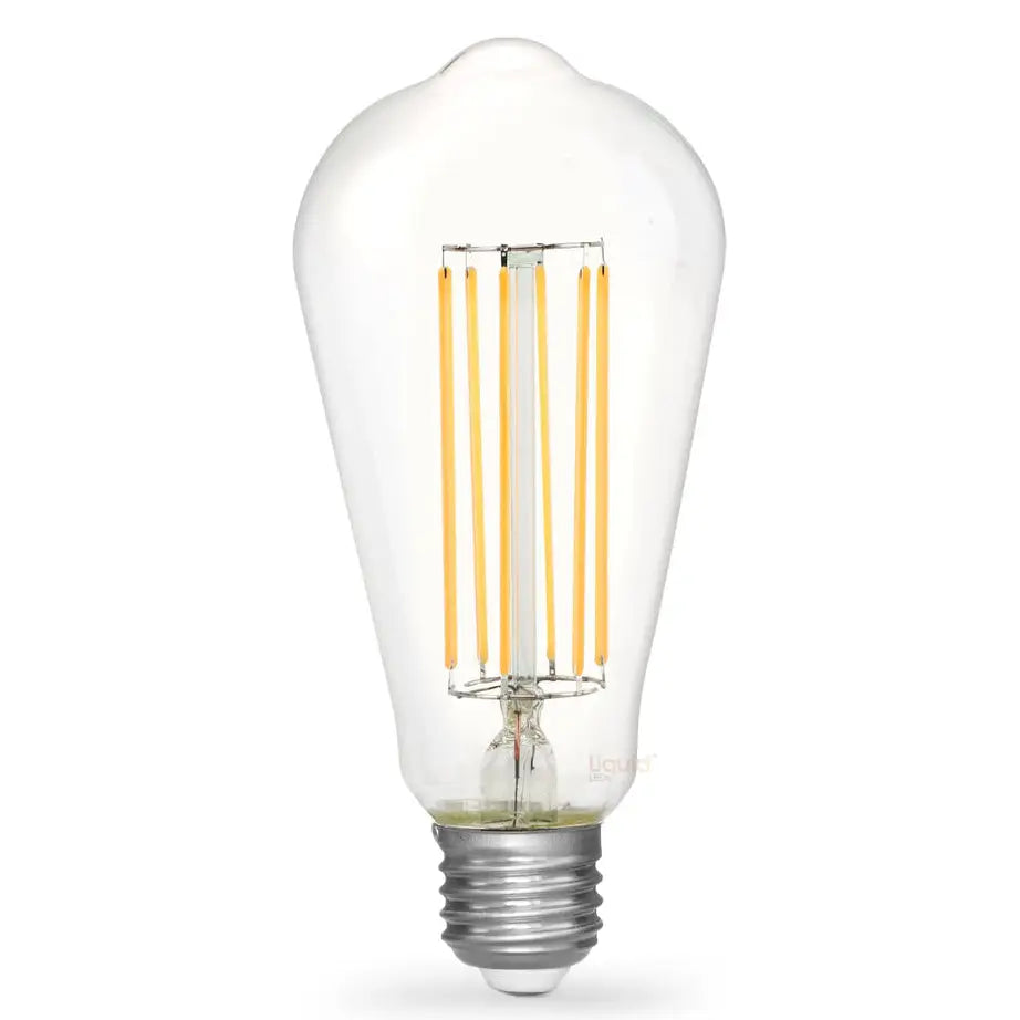7.2w Dimmable Edison St64 Pear Shape Led Bulb E27 2700k