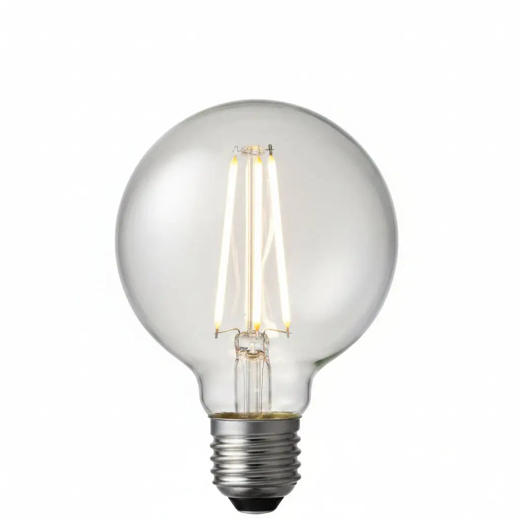 11W LED Dimmable G95 Filament Globe E27 Soft White | Clear