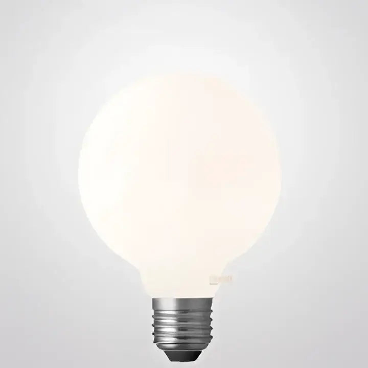 LiquidLEDs Lighting Globe Bulbs 12W G95 Matte White Dimmable LED Globe (E27) in Natural White F1227-G95-P-40K