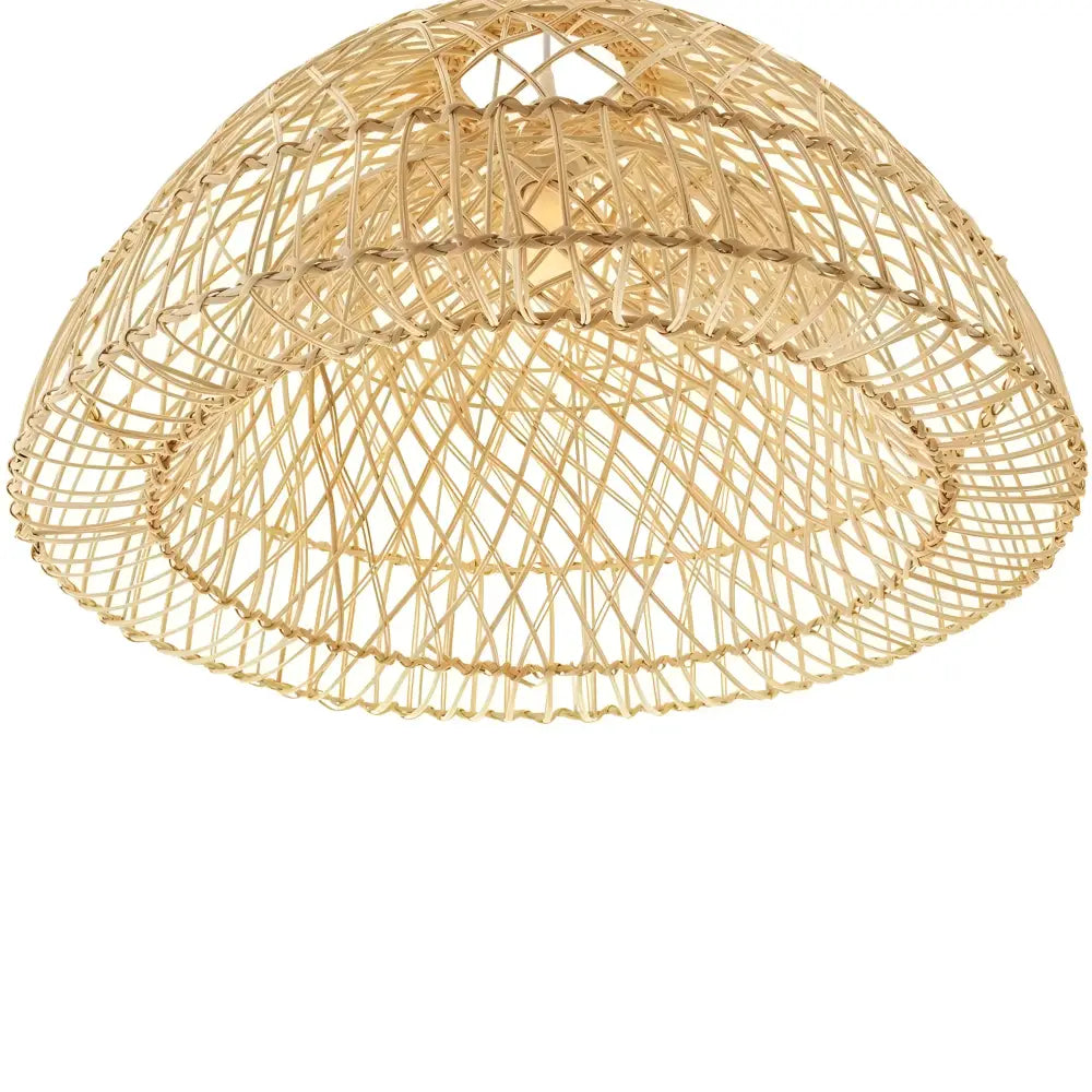 Green Earth Lighting Australia Home & Garden > Lighting Longport Rattan Dome Pendant 20791