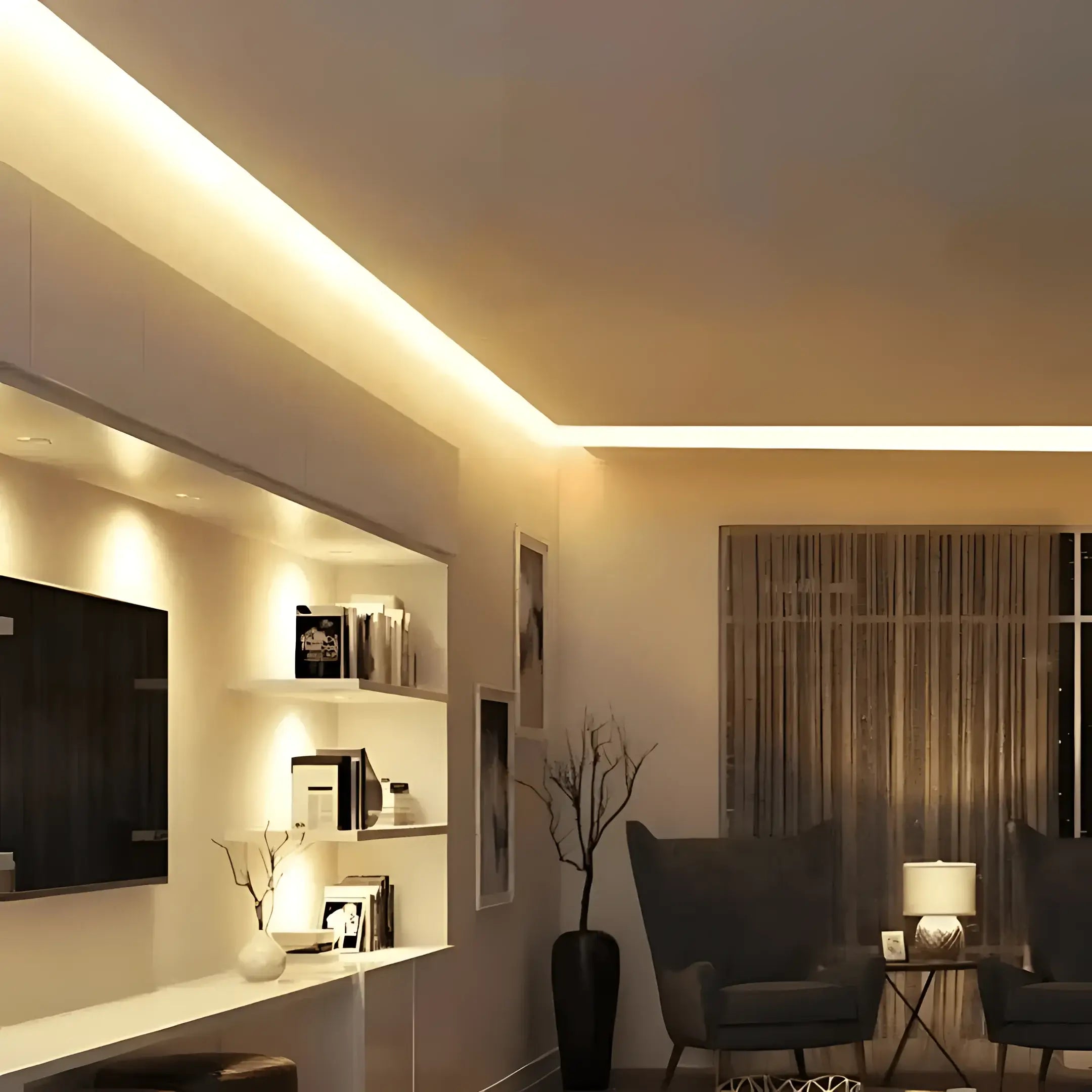 Cob led strip light 15w/m with dotless cob led tape emitting 3000k warm white led strip flexible indoor lighting