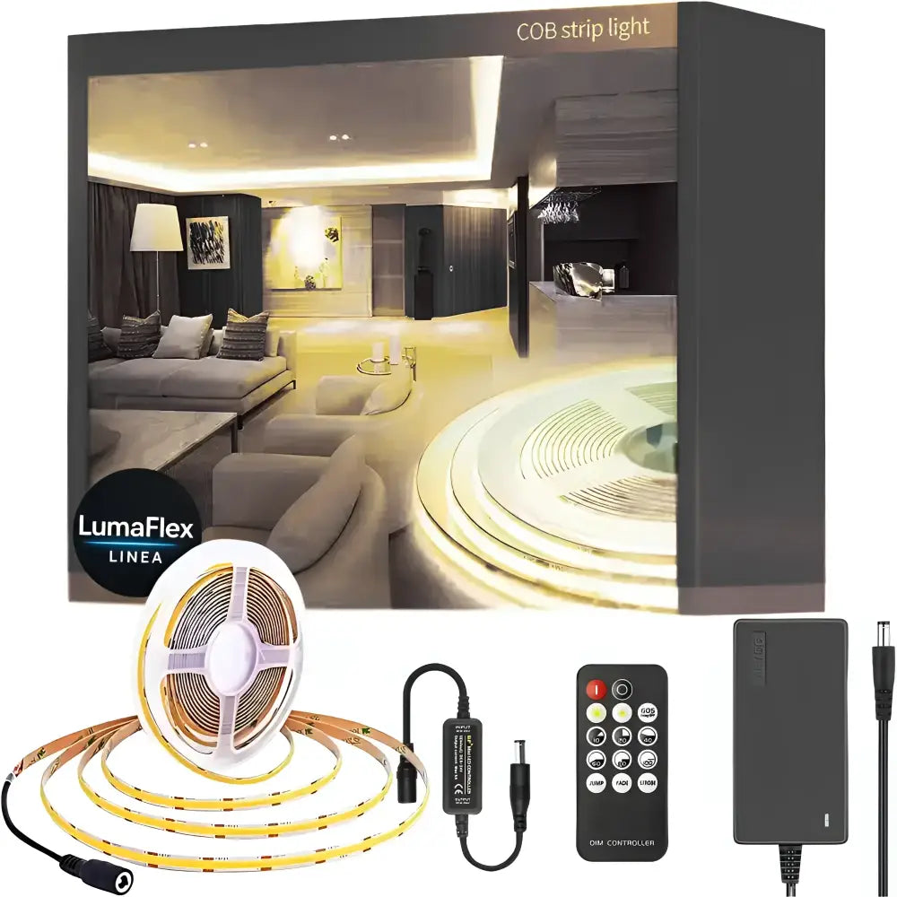 LumaFlex Linea Dim 4000K – Adjustable & Dimmable LED Strip Kit