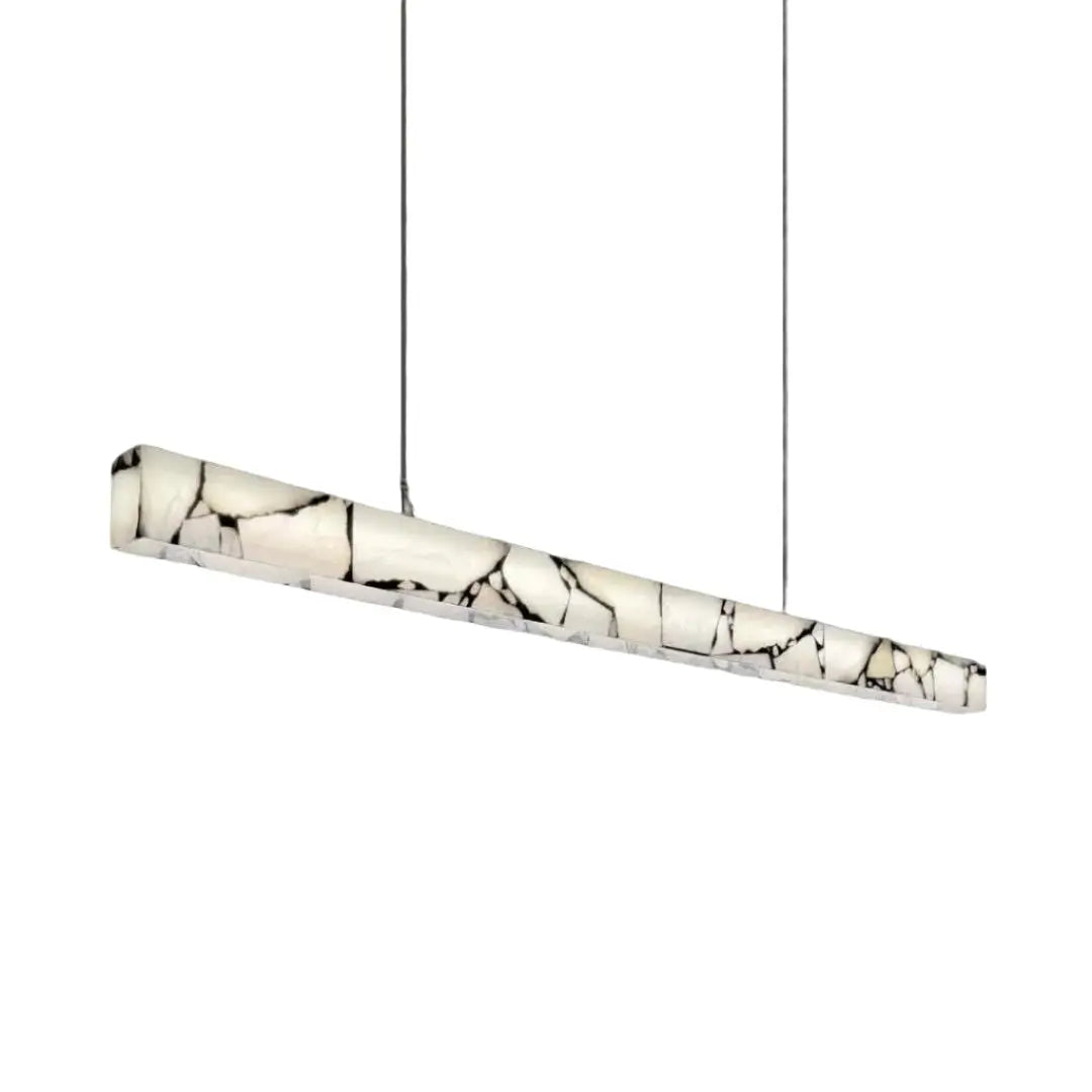 Luminara Alabaster Style Spanish Marble LED Pendant Light