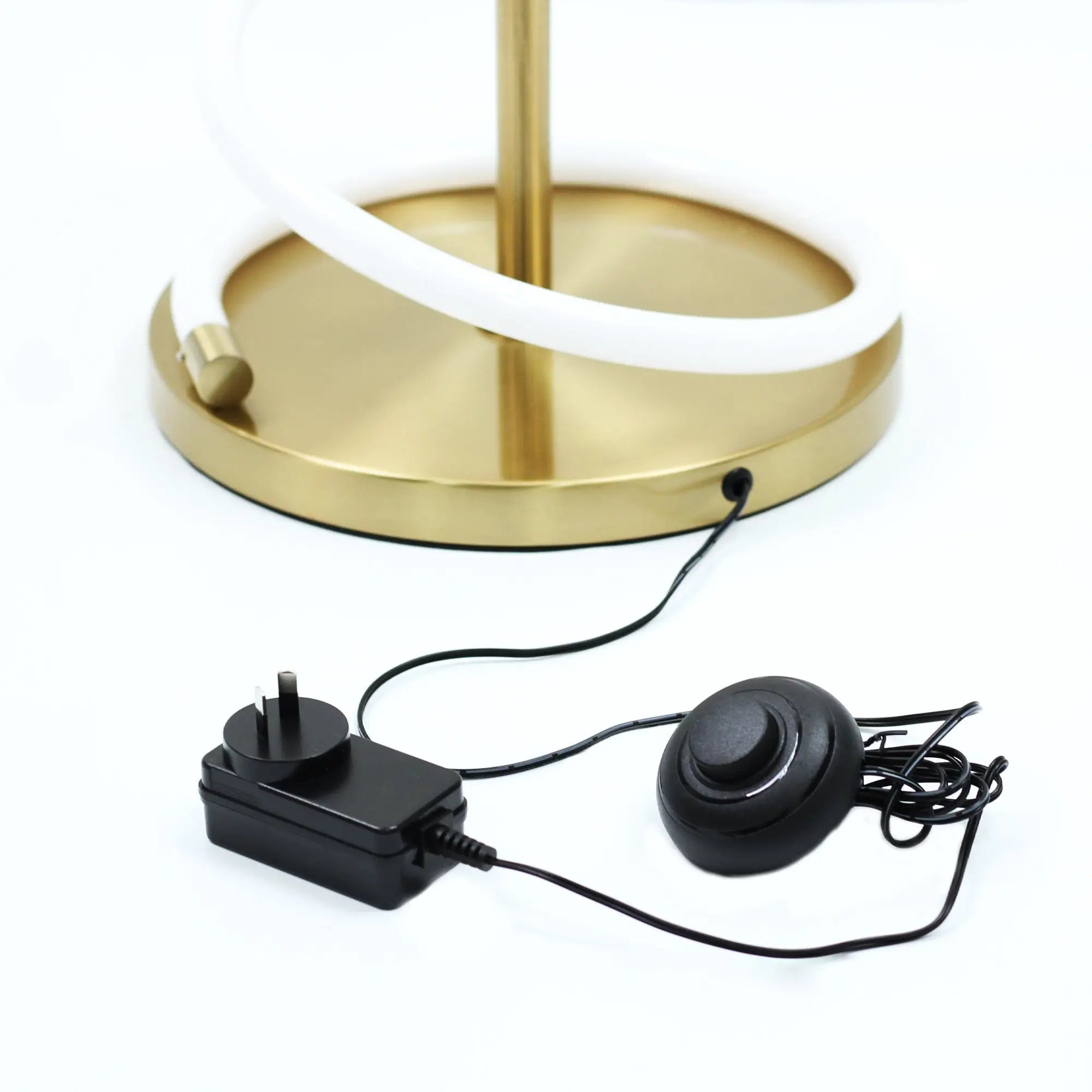 Lyona Led Floor Lamp - Gold Lexi Lighting
