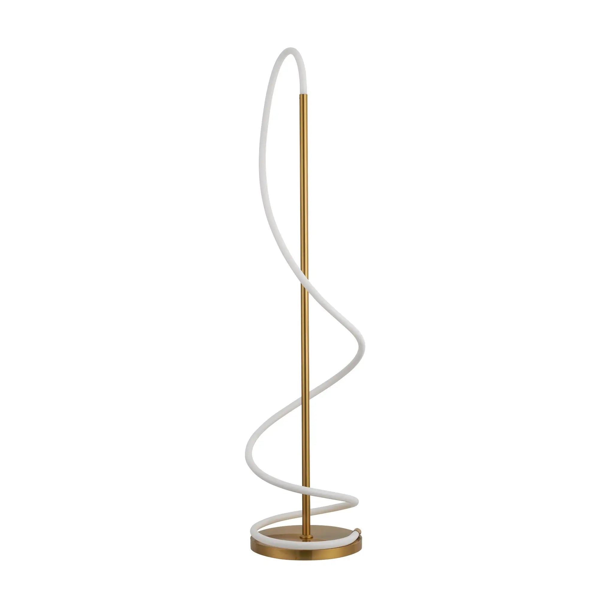 Lyona Led Floor Lamp - Gold Lexi Lighting
