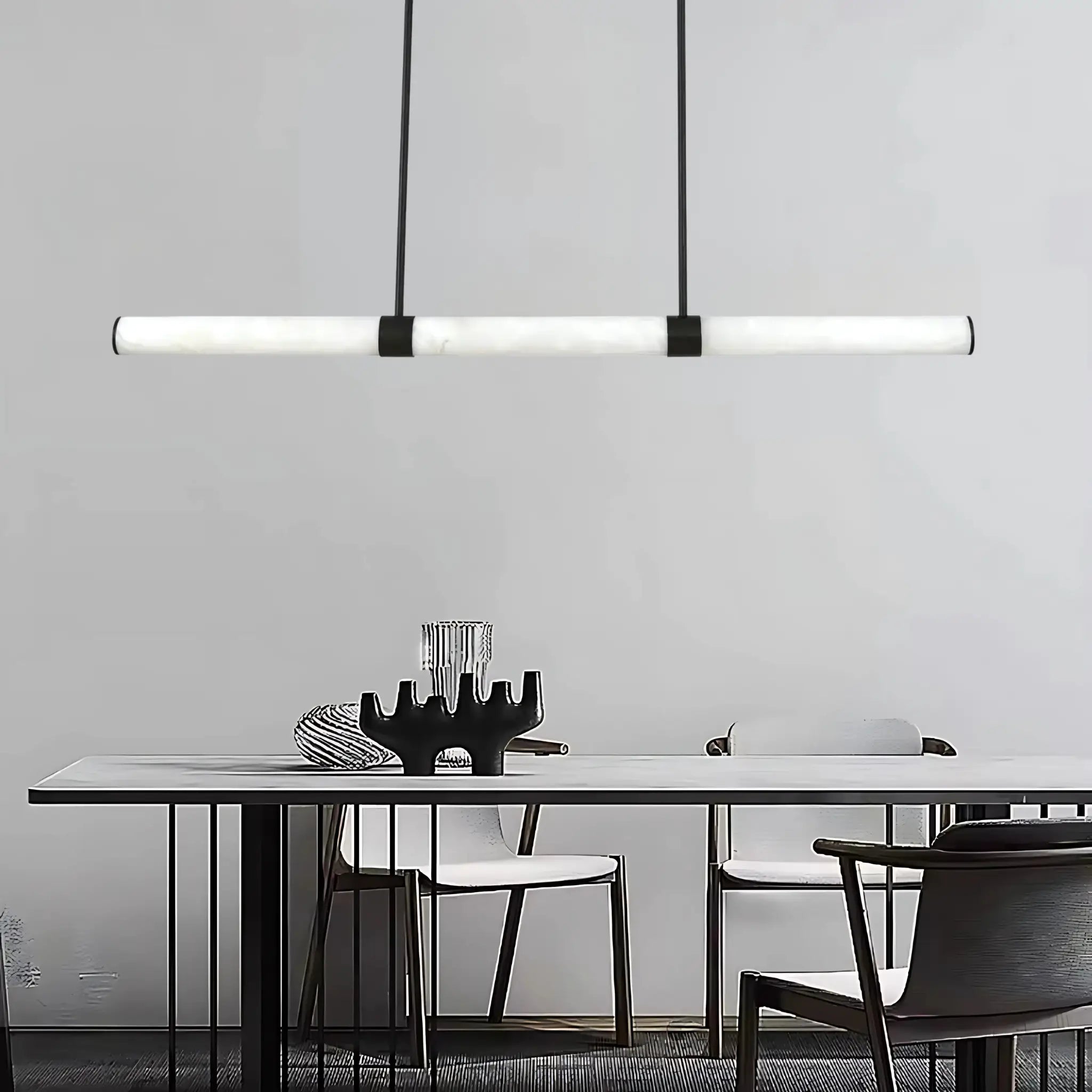 Madison Alabaster Style Spanish Marble Pendant Light