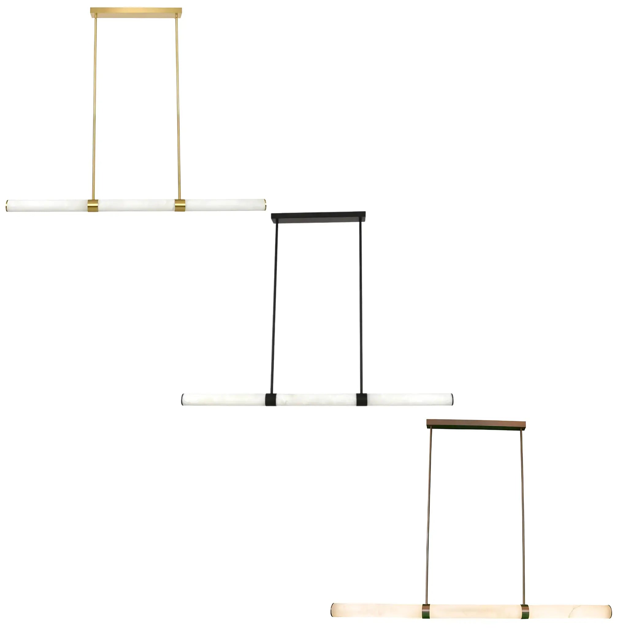 Madison Alabaster Style Spanish Marble Pendant Light