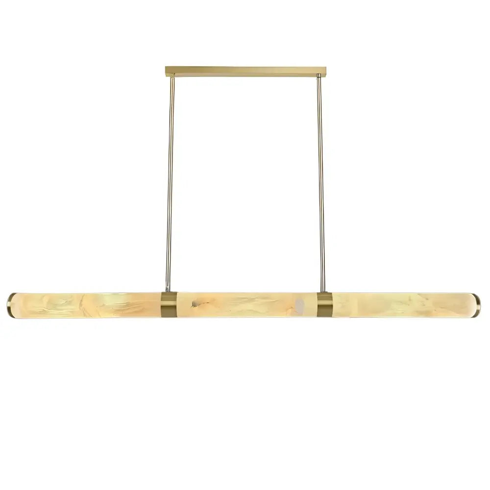 Green Earth Lighting Australia Pendant Light MADISON Brass 1500 Spanish Marble 40W Tri-Colour LED Pendant GE9026/BR