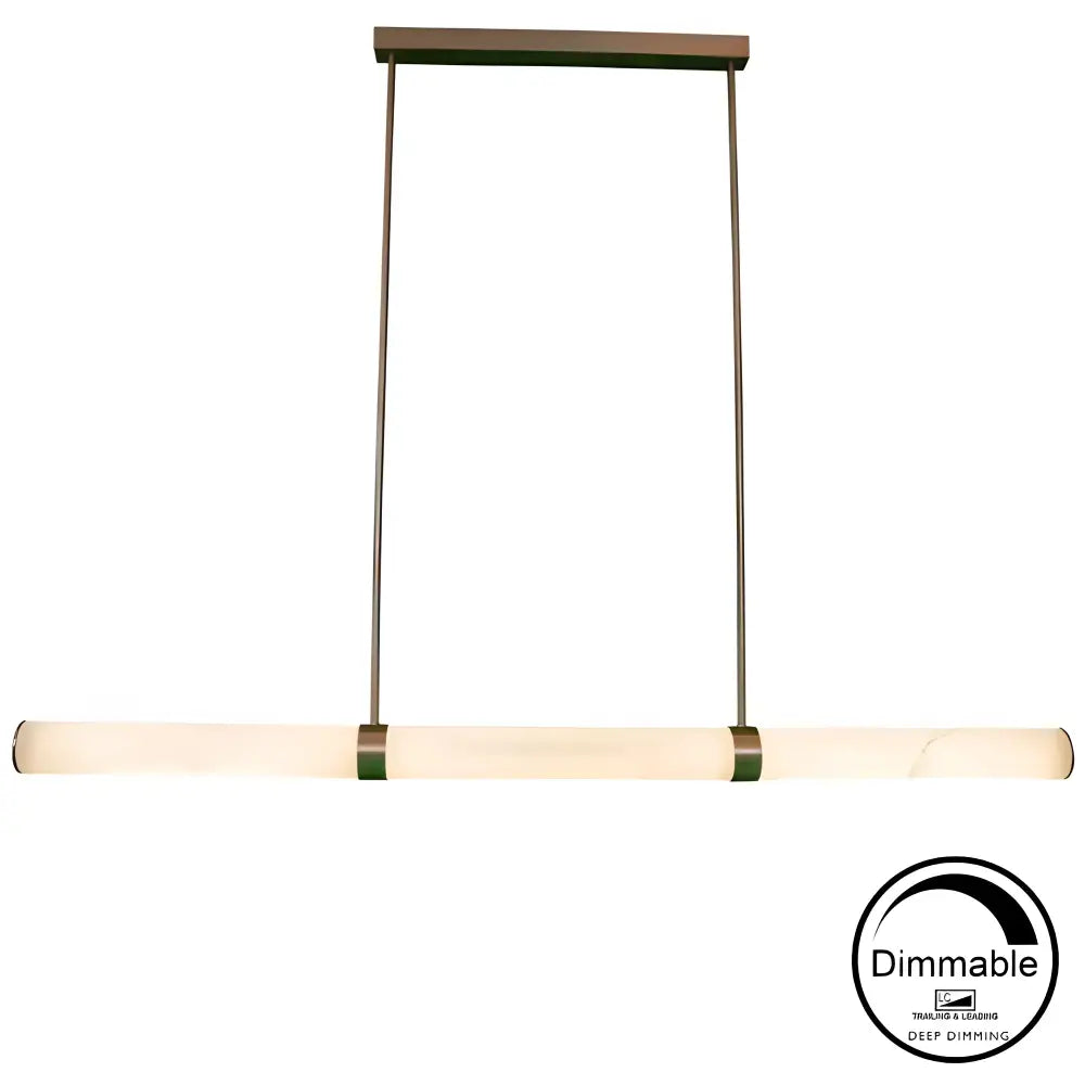 Madison Spanish Marble Pendant Light with Antique Brass Detailing