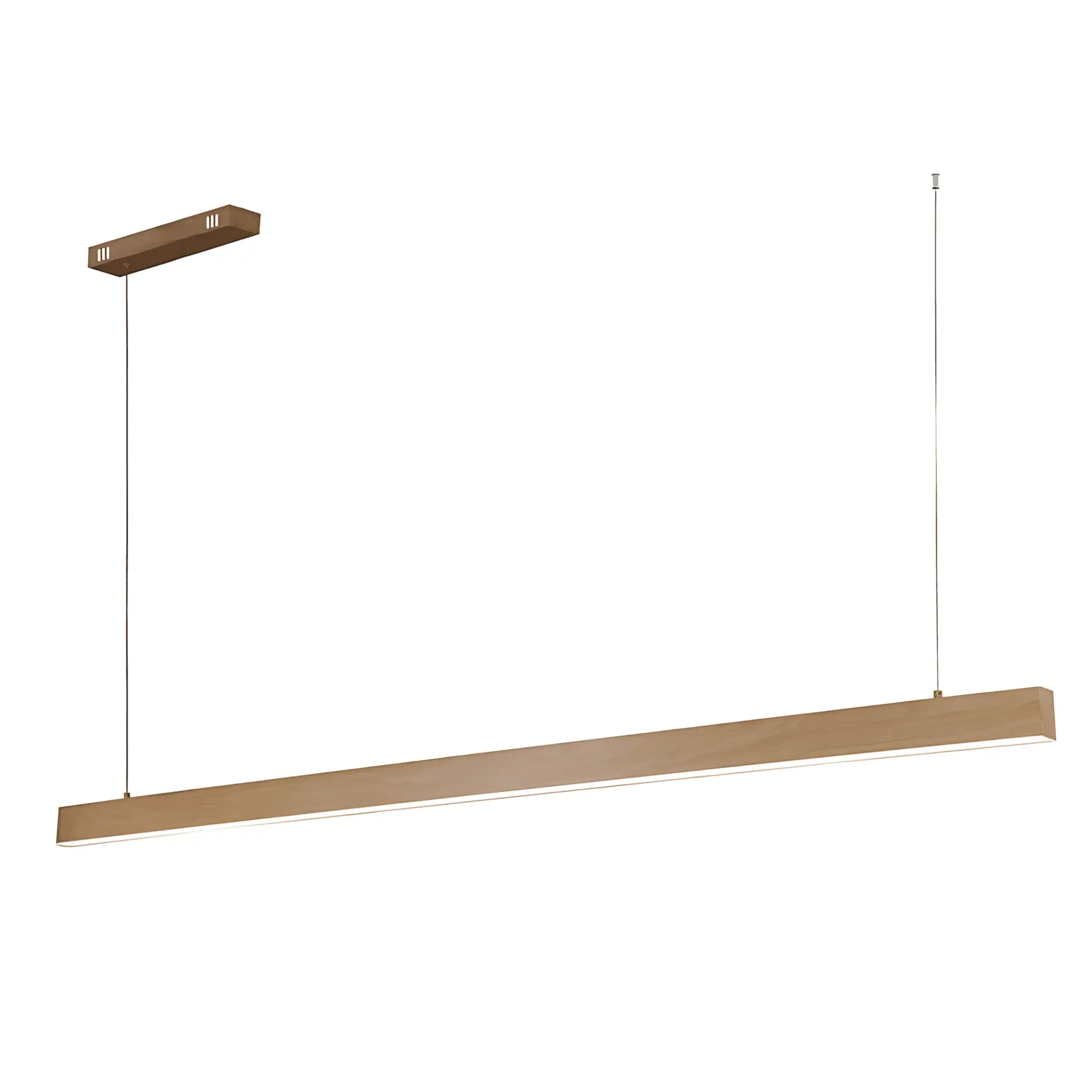 Maisie Natural Tri-colour Led Pendant Light Timber