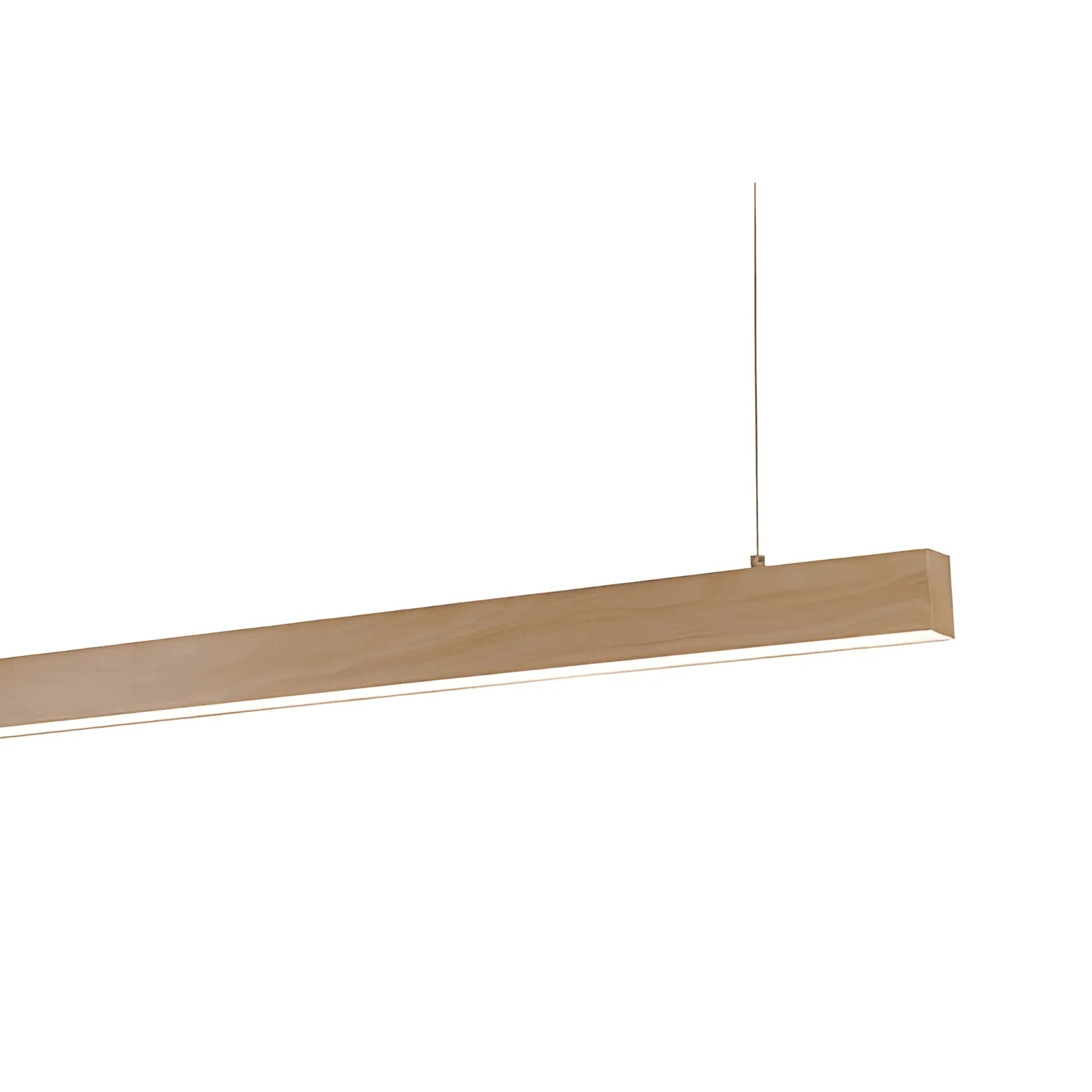 Maisie Natural Tri-colour Led Pendant Light Timber