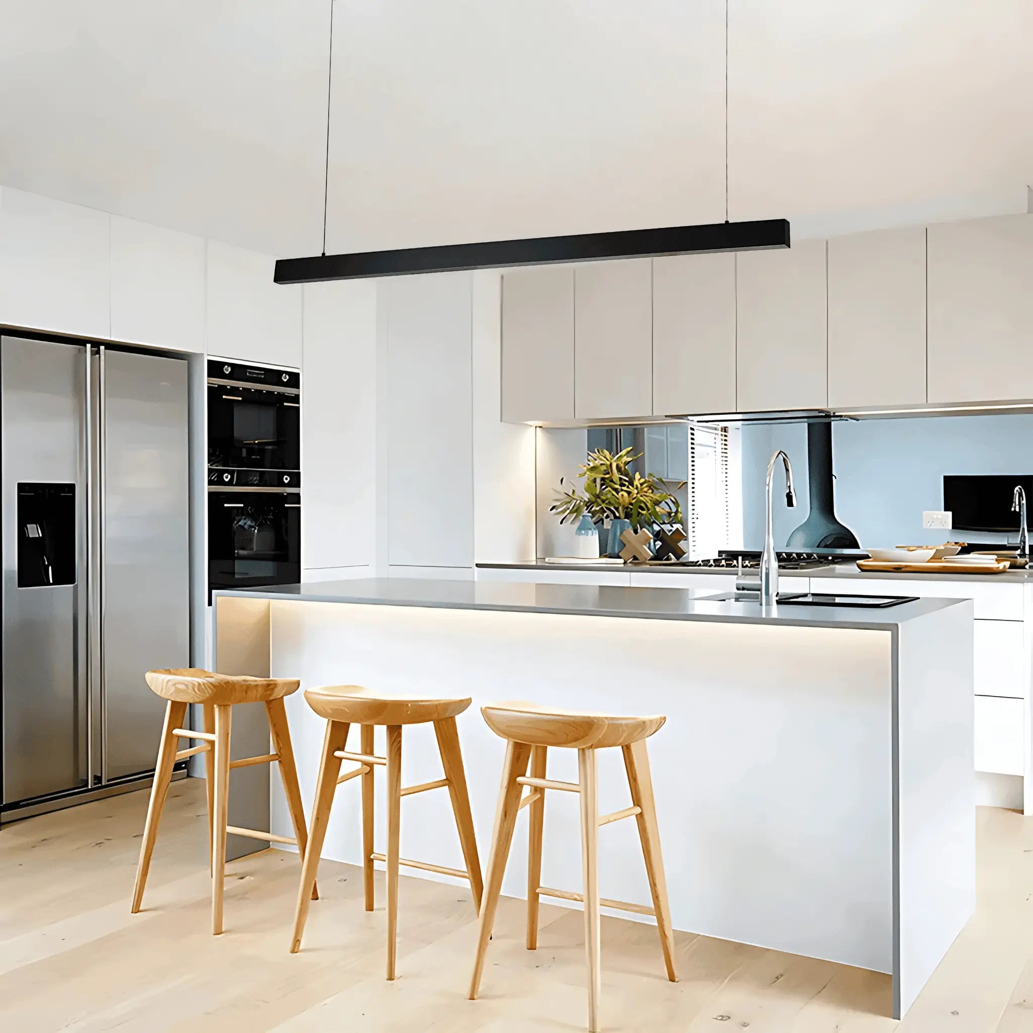 Maisie Black Tri-colour Led Pendant Light for Kitchen