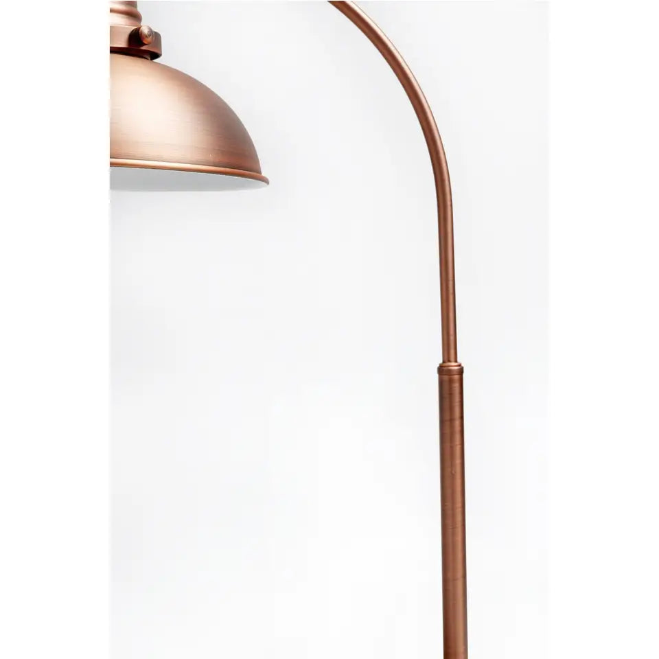 Manor Metal Floor Lamp - Antique Copper Lexi Lighting