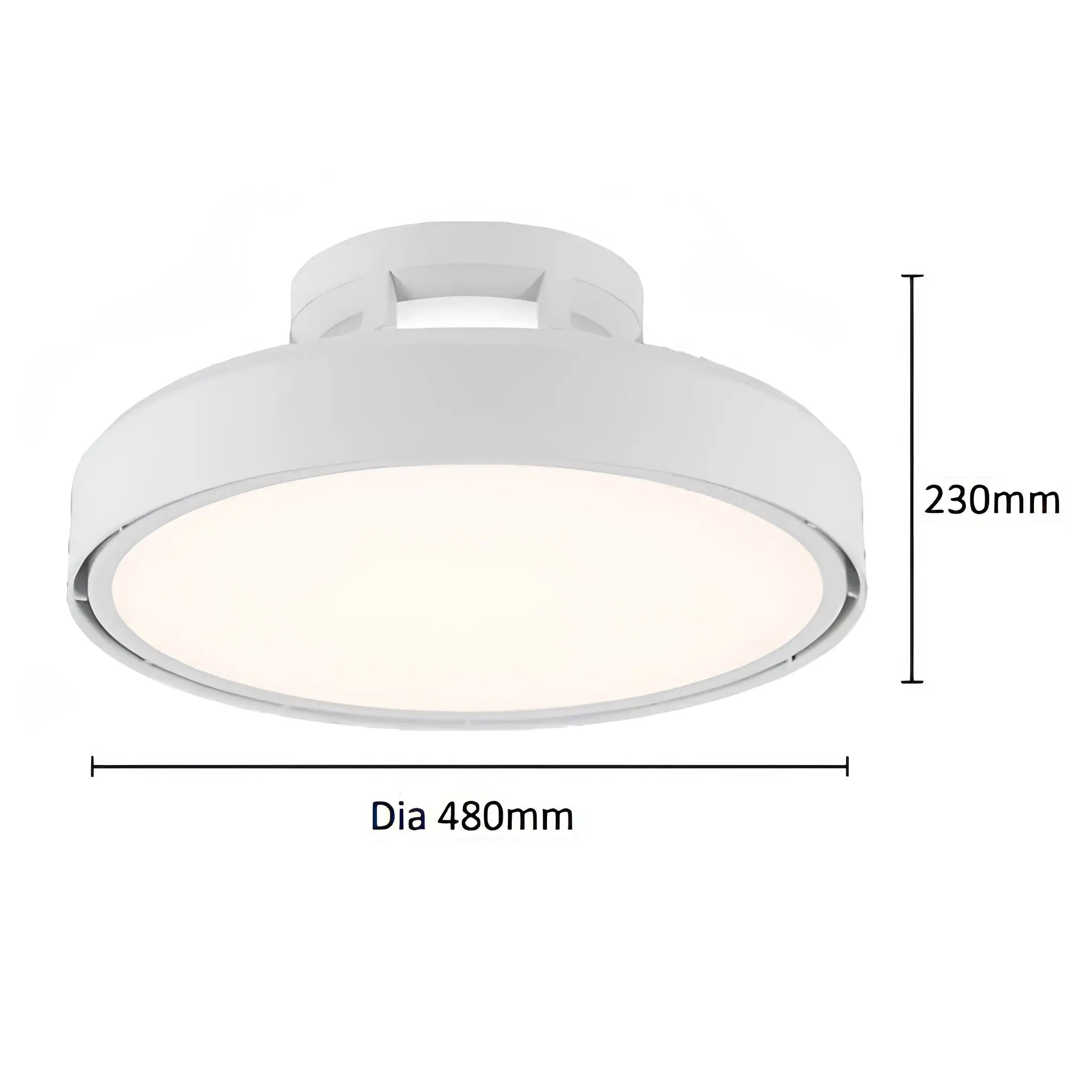 Martec Fantom Dc Bladeless Smart Ceiling Fan Led