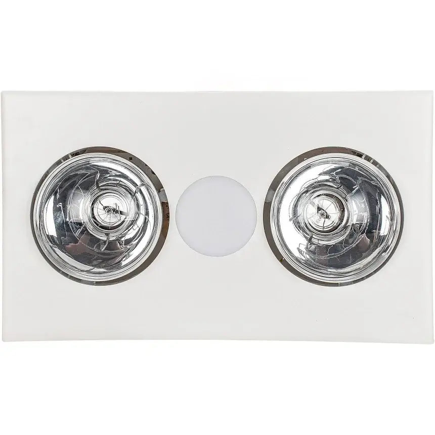Martec Forme 2 3 in 1 Bathroom Heater Exhaust Fan & Led Light