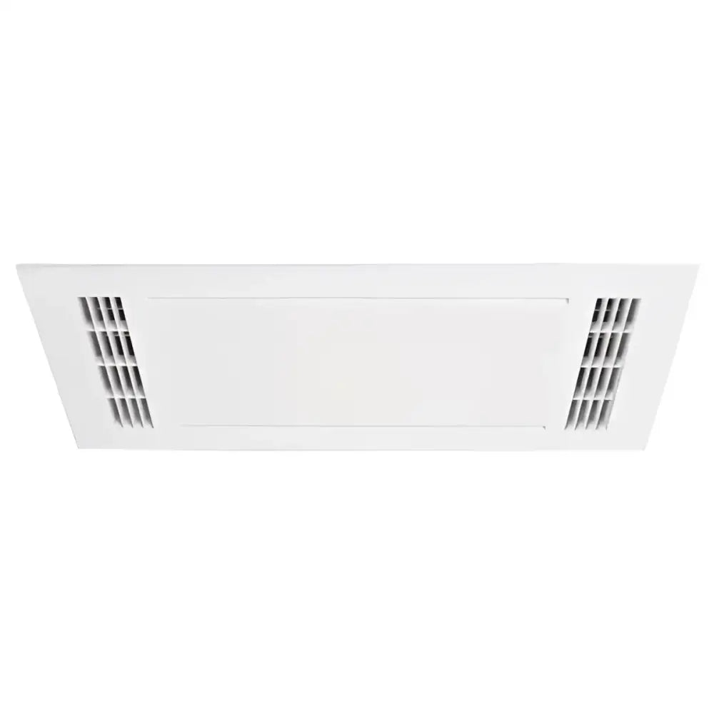 Martec Furnace 4-in-1 white rectangular ceiling AC unit with side vents