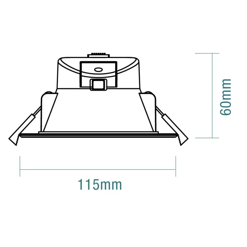 martec-niko-9w-tri-colour-led-dimmable-recessed-drawing
