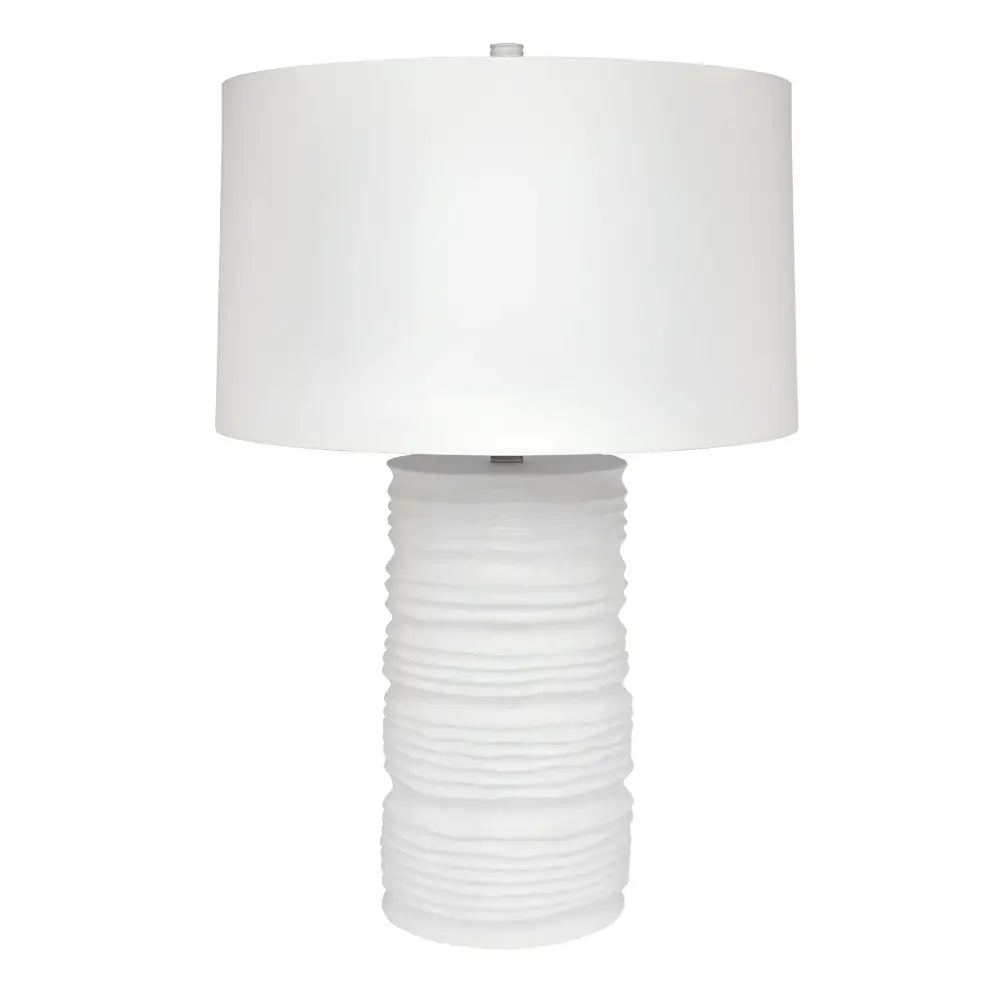 CAFE LIGHTING & LIVING Table Lamp Matisse Table Lamp - White w White Shade 12252