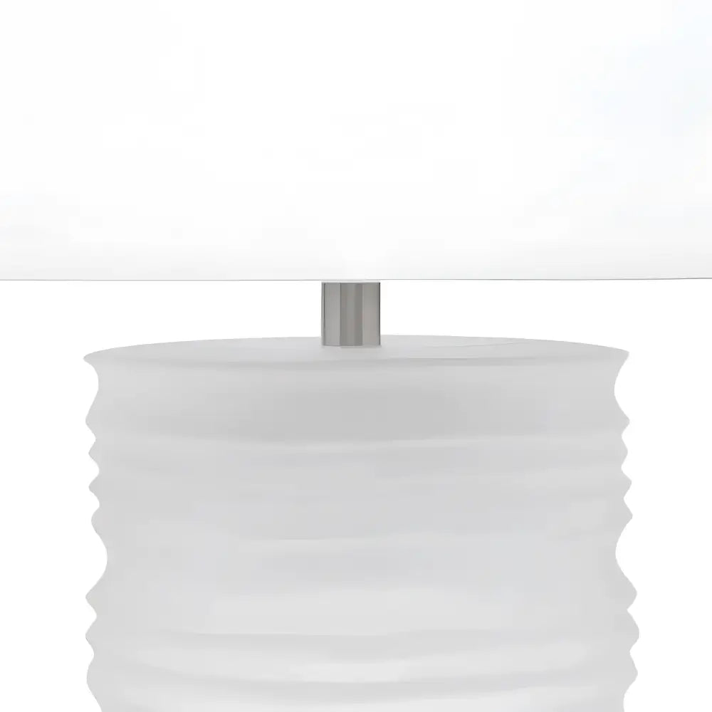 CAFE LIGHTING & LIVING Table Lamp Matisse Table Lamp - White w White Shade 12252